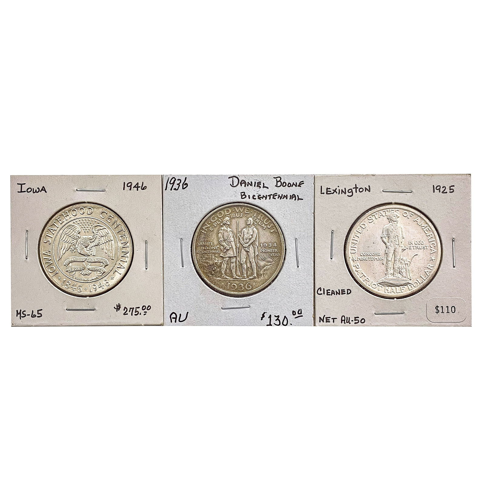 [3] 1925-1946 Assorted Commemorative Half Dollars (1 of 2)