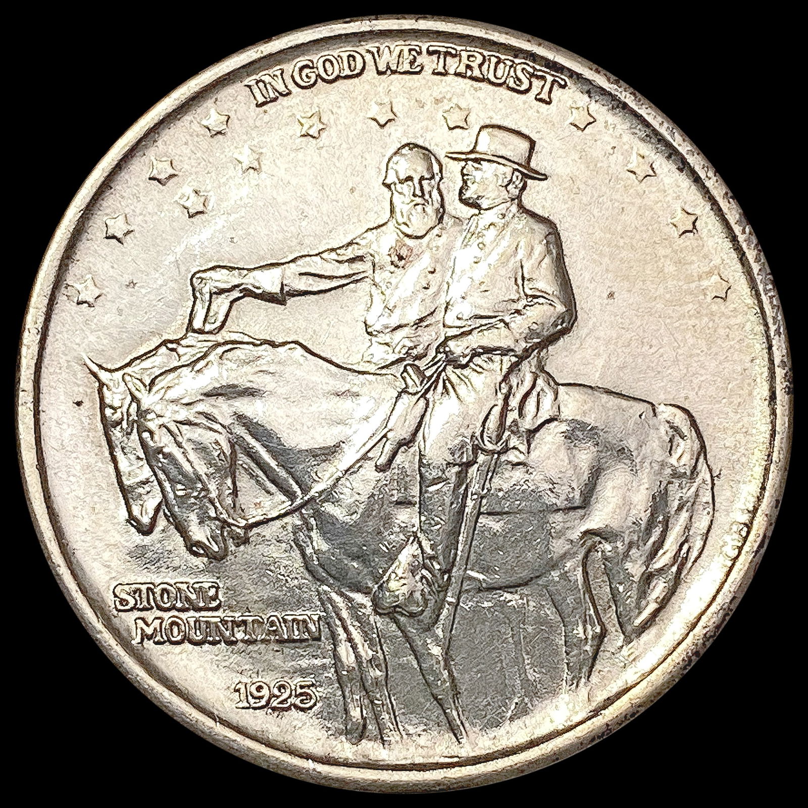 1925 Stone Mountain Half Dollar CLOSELY UNCIRCULATED (1 of 2)