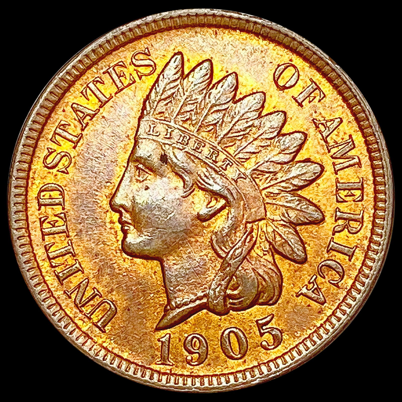 1905 Indian Head Cent CHOICE BU (1 of 2)