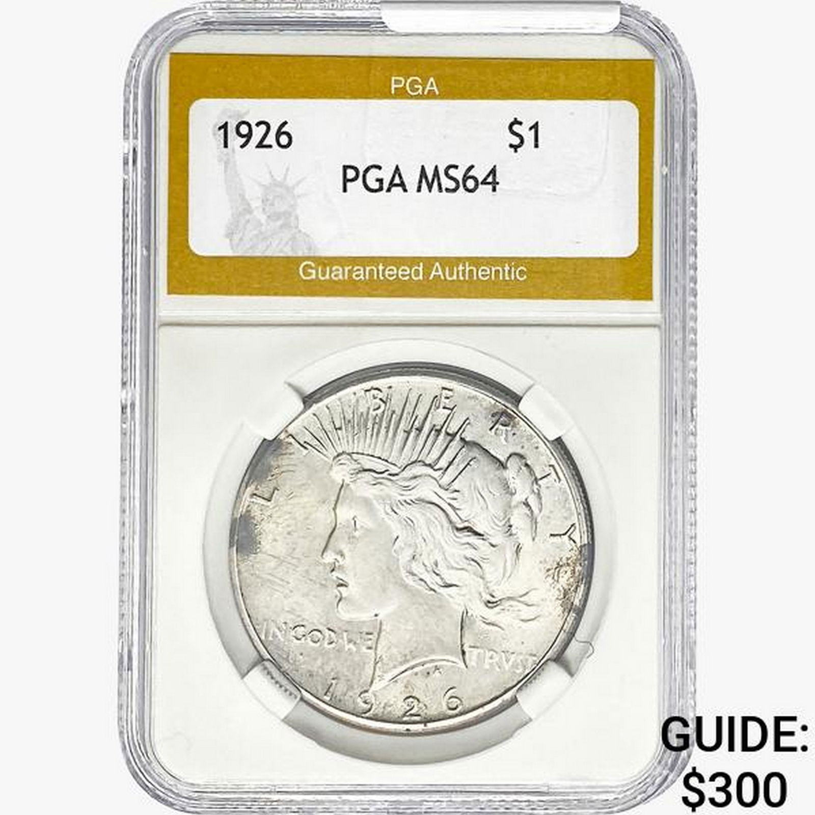 1926 Silver Peace Dollar PGA MS64 (1 of 2)