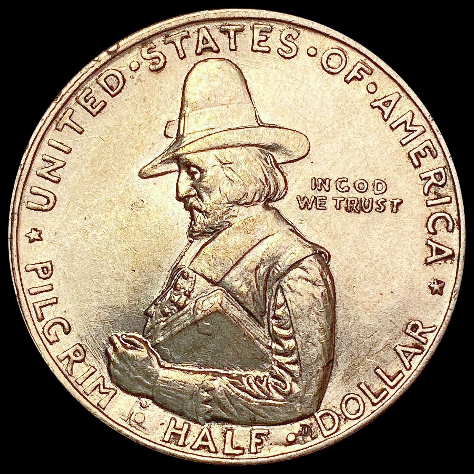 1920 Pilgrim Half Dollar CHOICE BU (1 of 2)