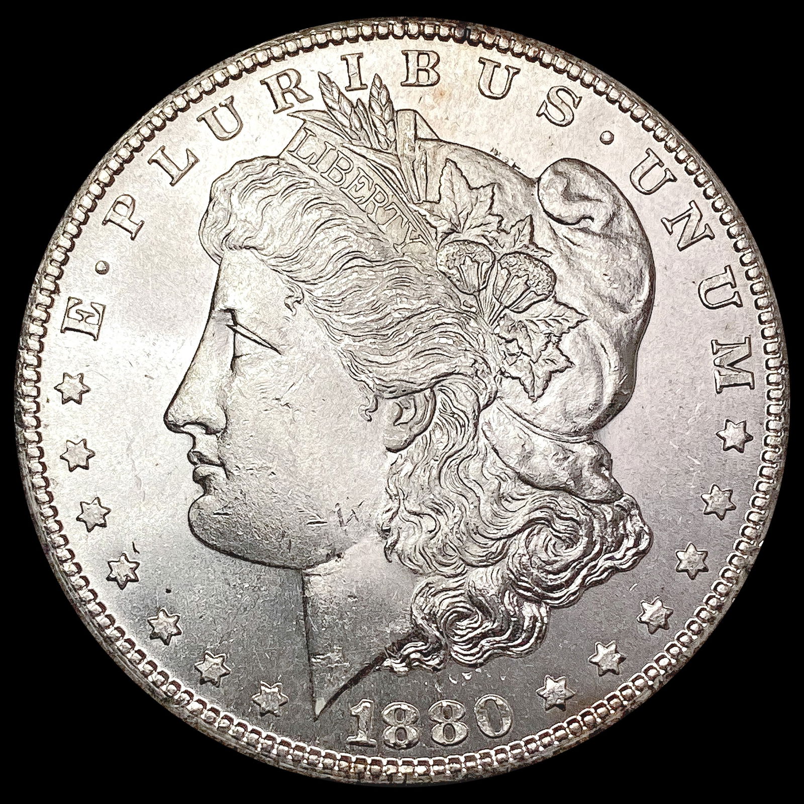 1880-S Morgan Silver Dollar GEM BU (1 of 2)