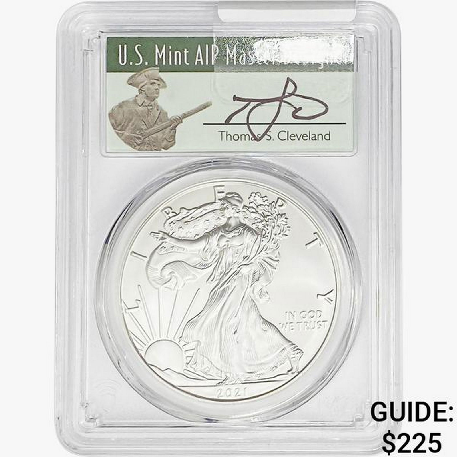 2021-S Silver Eagle PCGS MS70 T1 Emergency Issue (1 of 2)