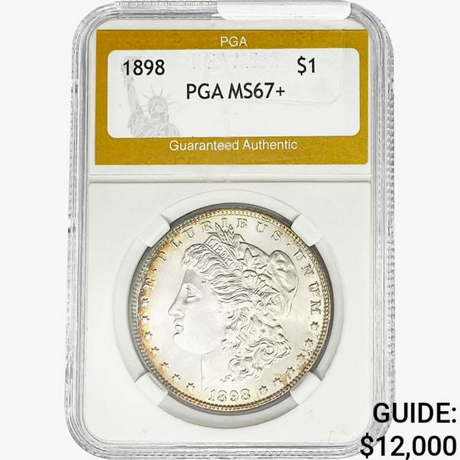 1898 Morgan Silver Dollar PGA MS67+ (1 of 2)
