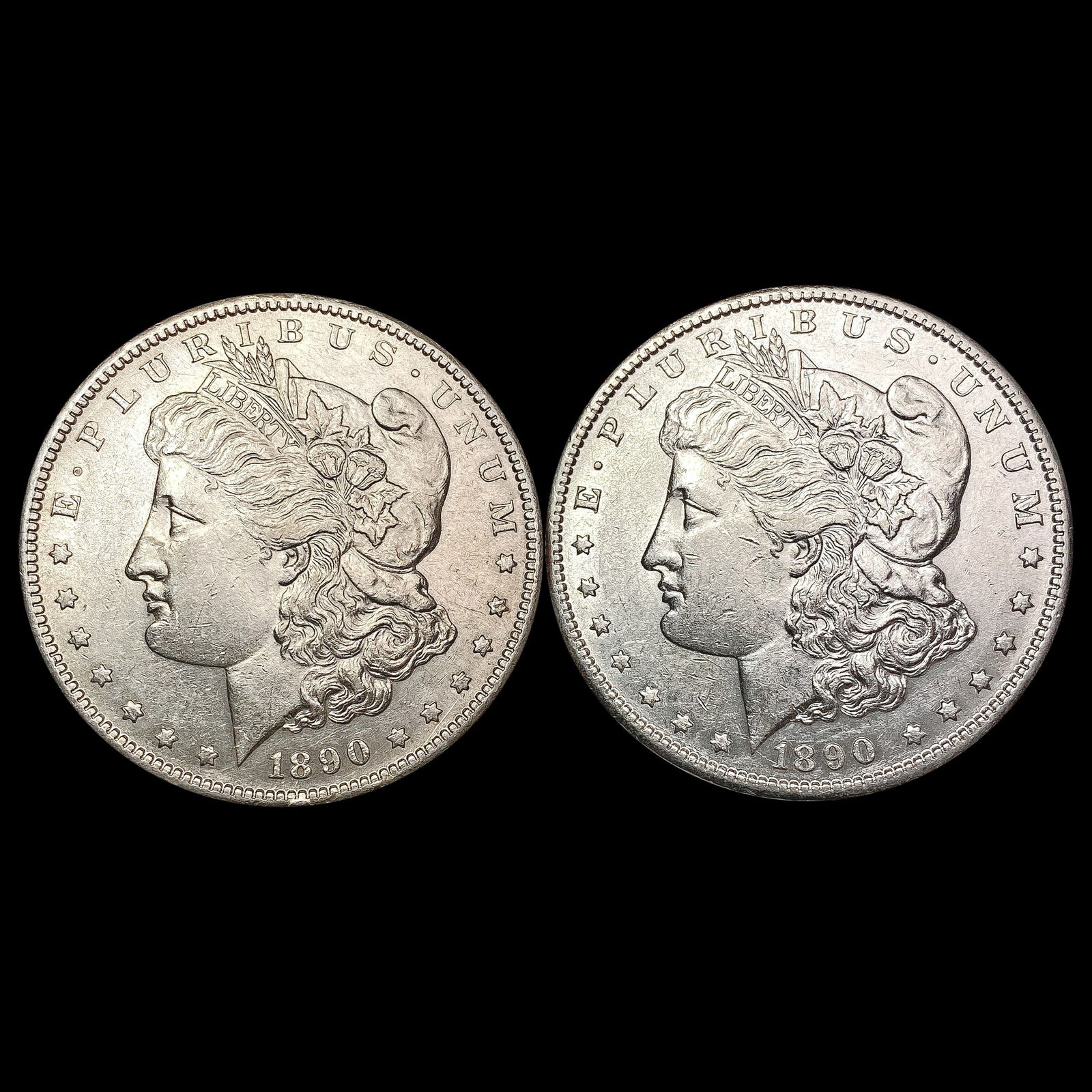 1890 S [2] Morgan Silver Dollar UNCIRCULATED (1 of 2)