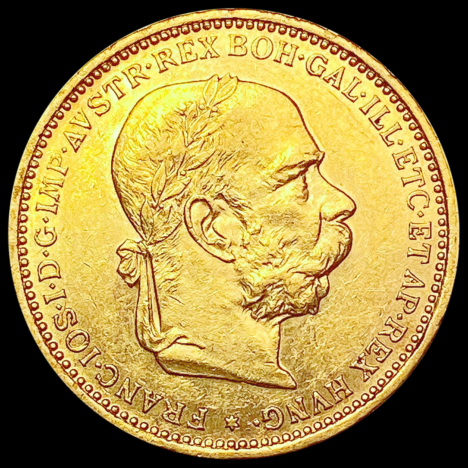 1895 Hungary Gold 20 Corona 0.196oz UNCIRCULATED: 1895 Hungary Gold 20 Corona 0.196oz UNCIRCULATED