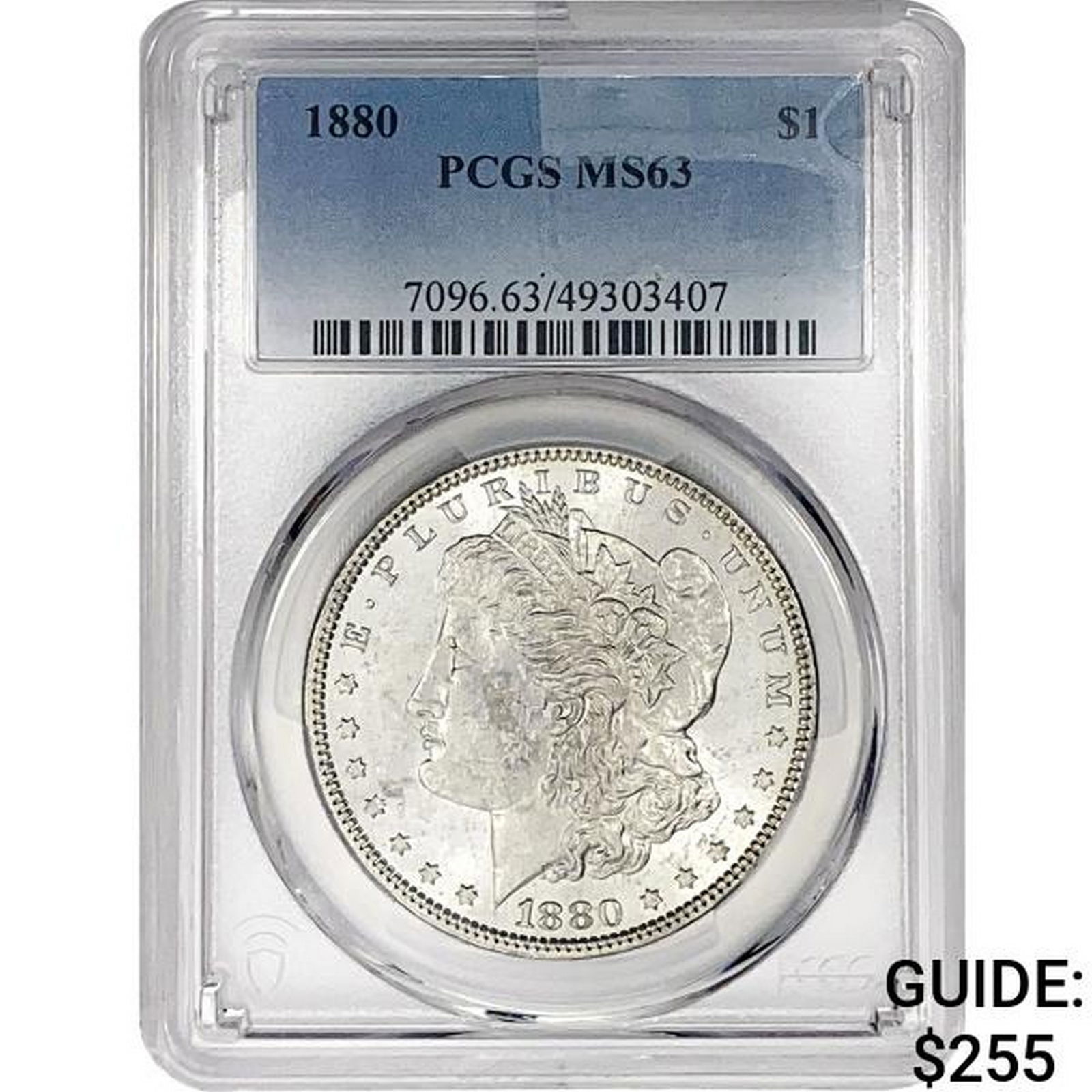 1880 Morgan Silver Dollar PCGS MS63 (1 of 2)