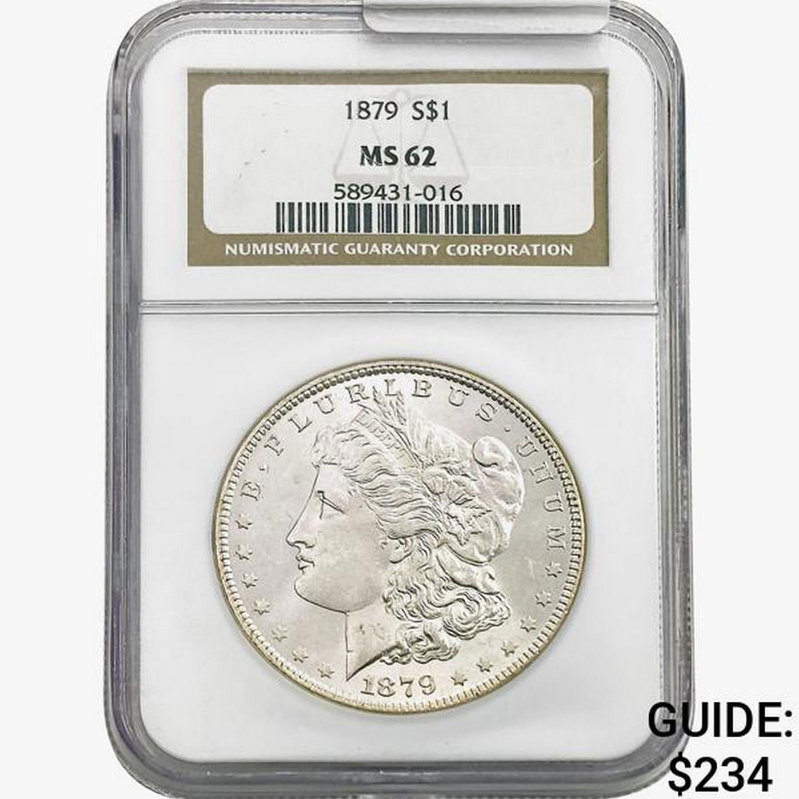 1879 Morgan Silver Dollar NGC MS62 (1 of 2)