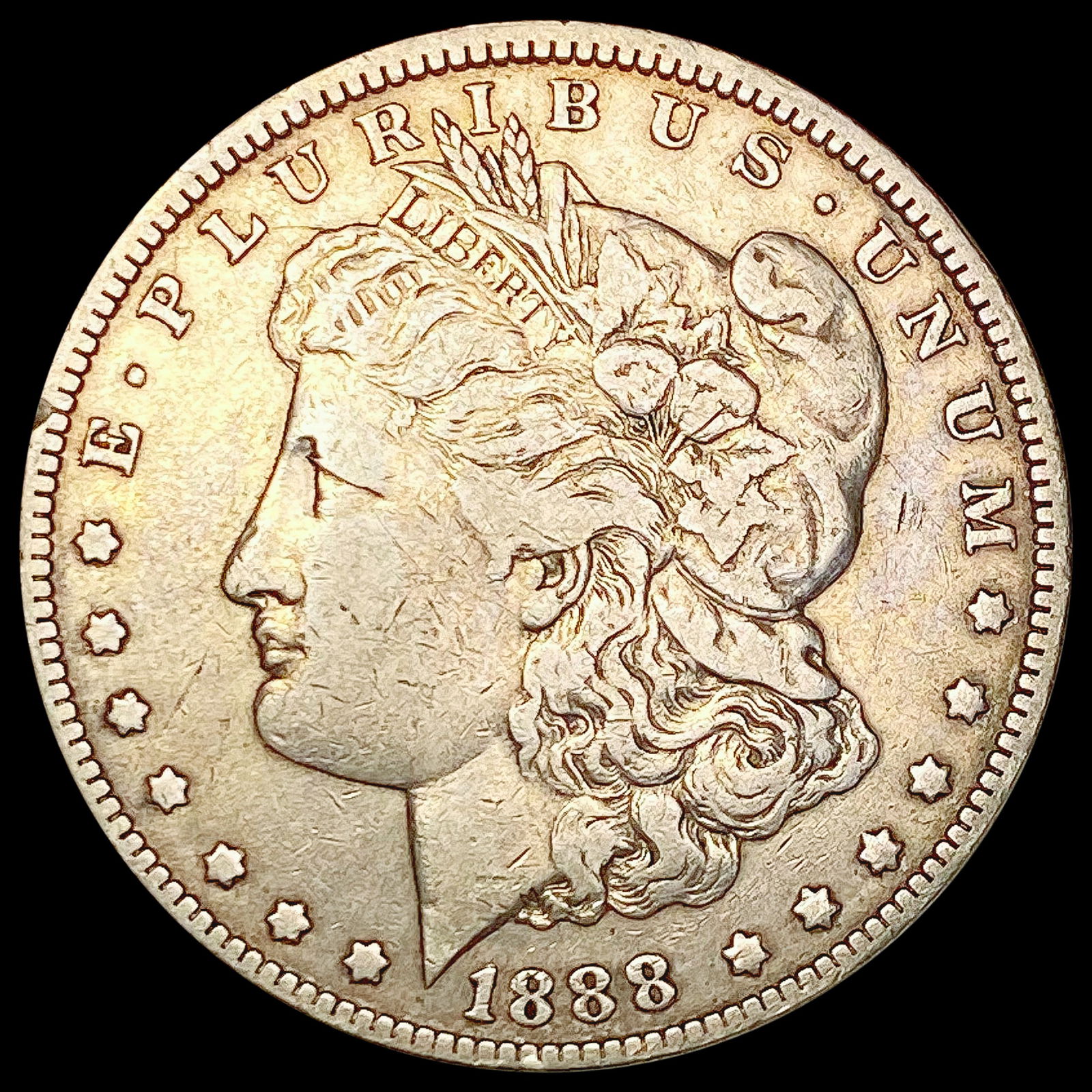 1888-O Morgan Silver Dollar CLOSELY UNCIRCULATED (1 of 2)