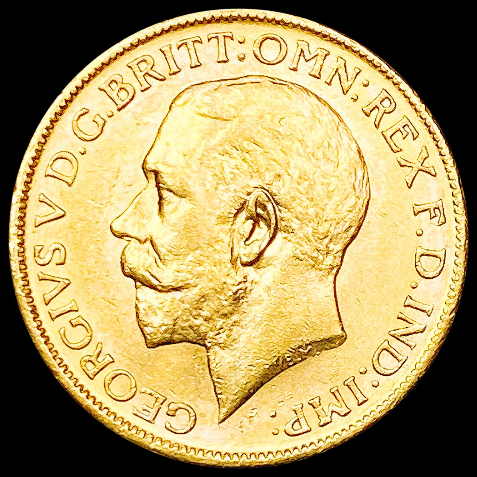 1912 Great Britain Gold Sovereign 0.2355oz UNCIRCULATED (1 of 2)