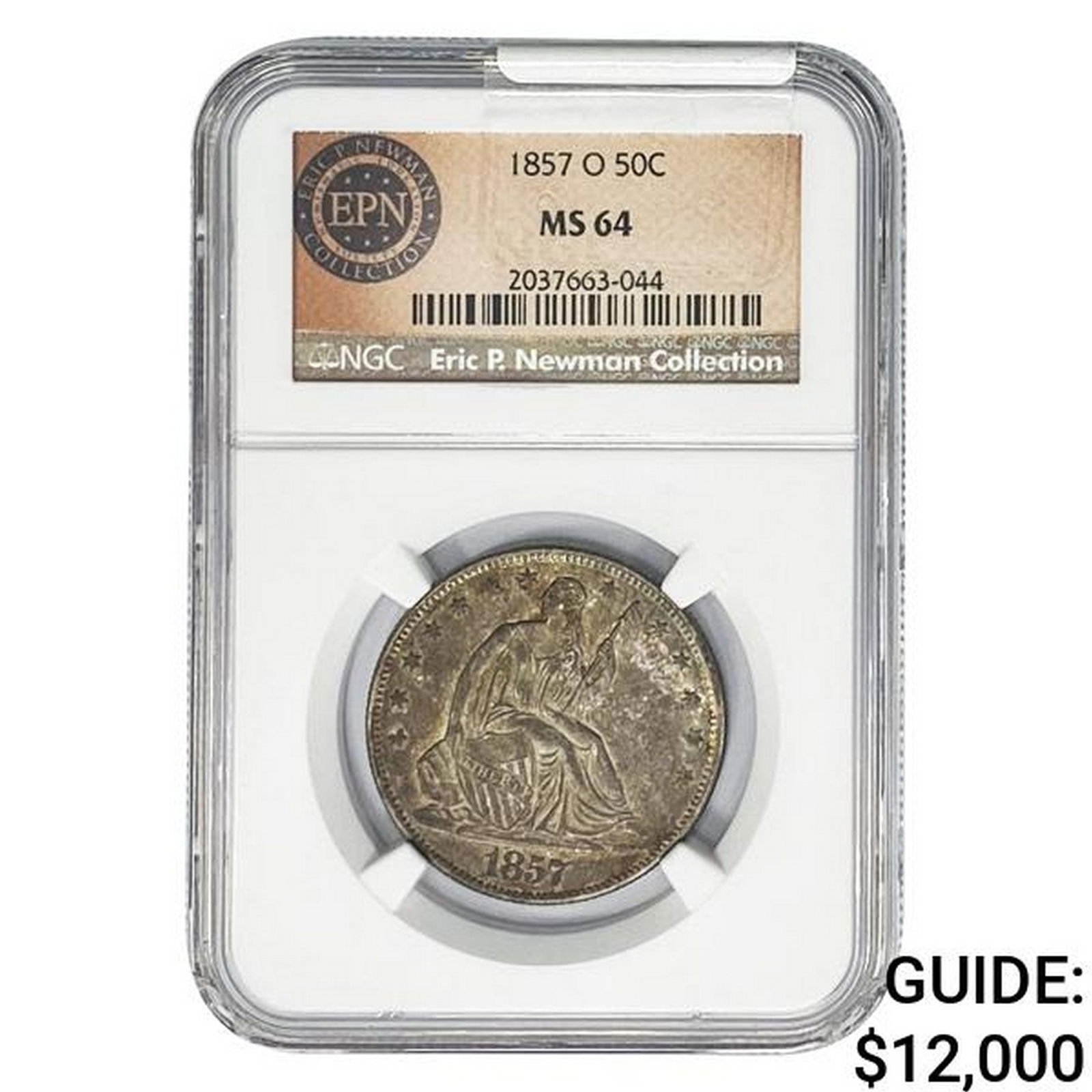1857-O Seated Liberty Half Dollar NGC MS64 (1 of 2)