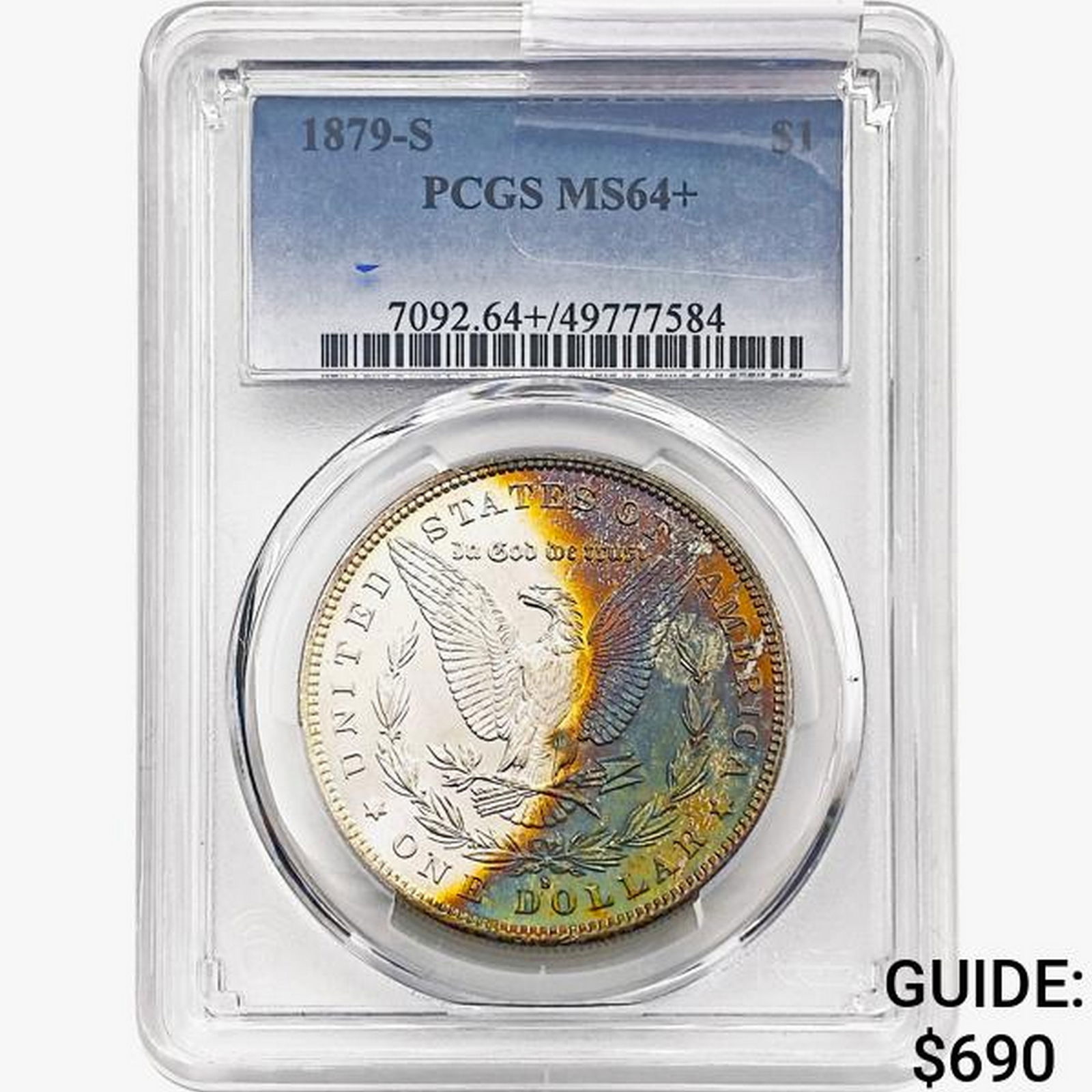 1879-S Morgan Silver Dollar PCGS MS64+ (1 of 2)