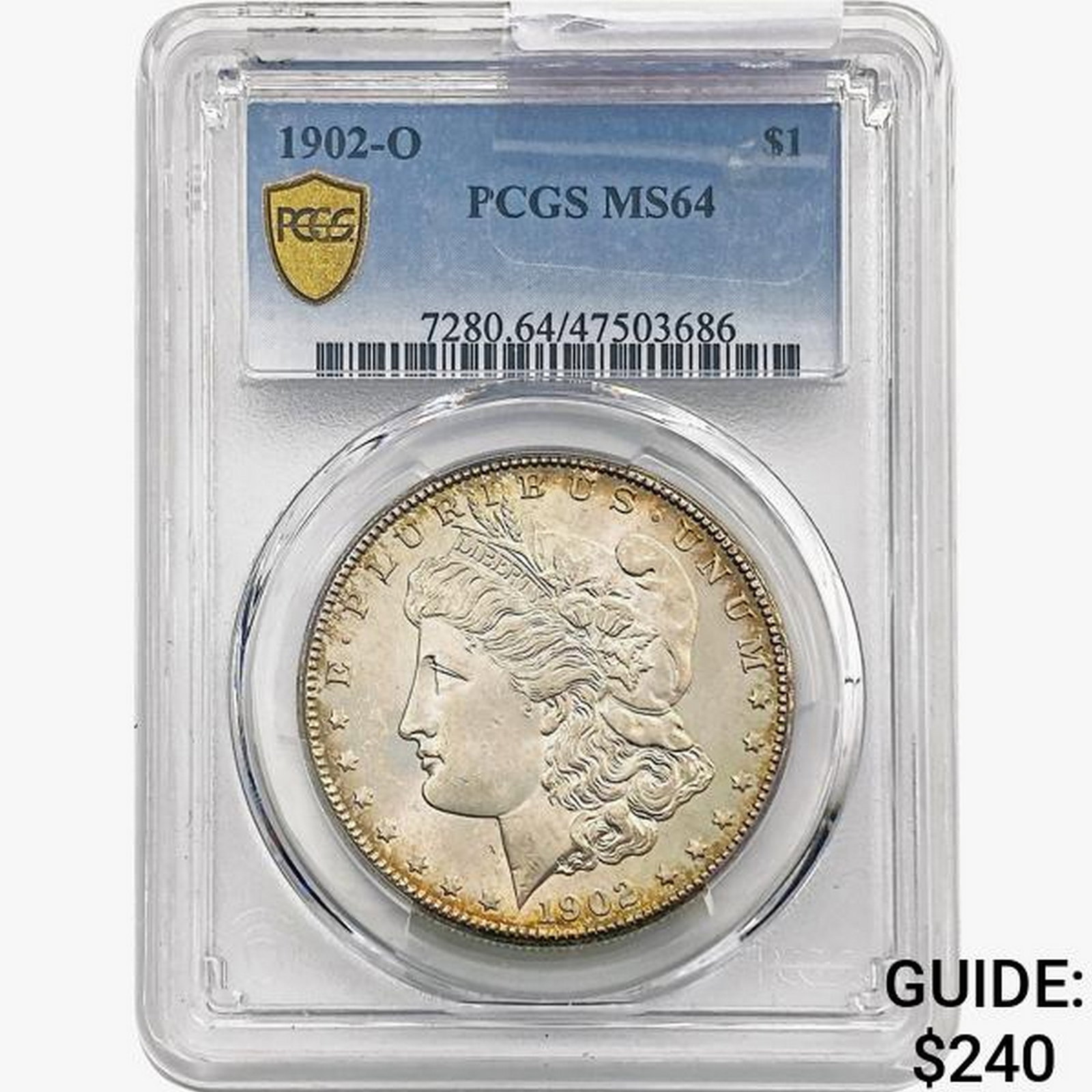 1902-O Morgan Silver Dollar PCGS MS64 (1 of 2)