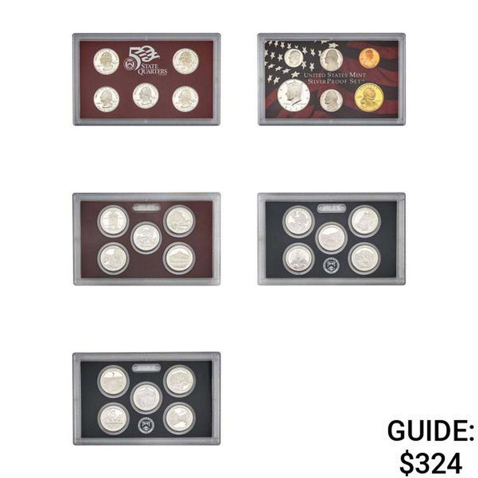 2004-2012 [26] Silver Proof Sets (1 of 5)