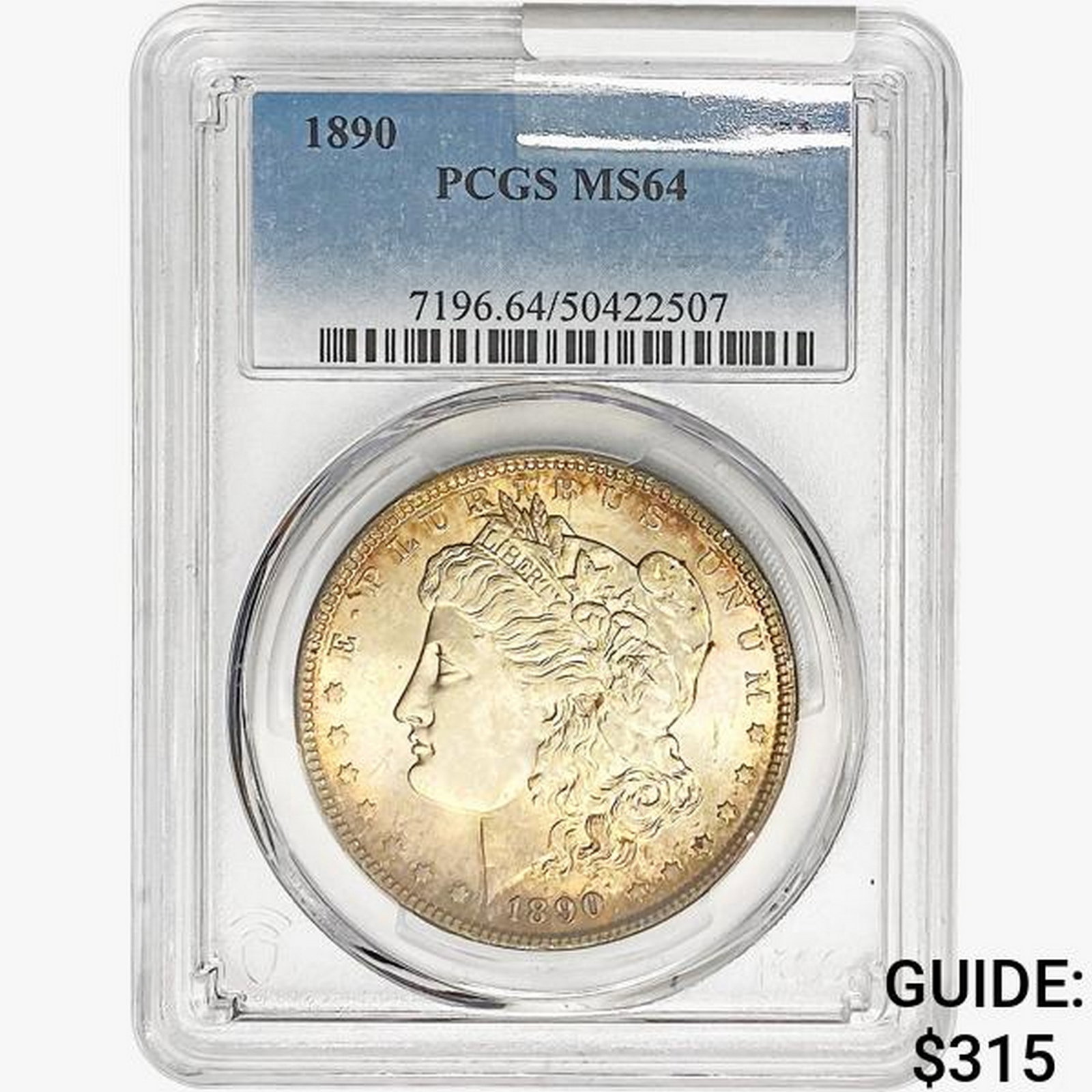 1890 Morgan Silver Dollar PCGS MS64 (1 of 2)