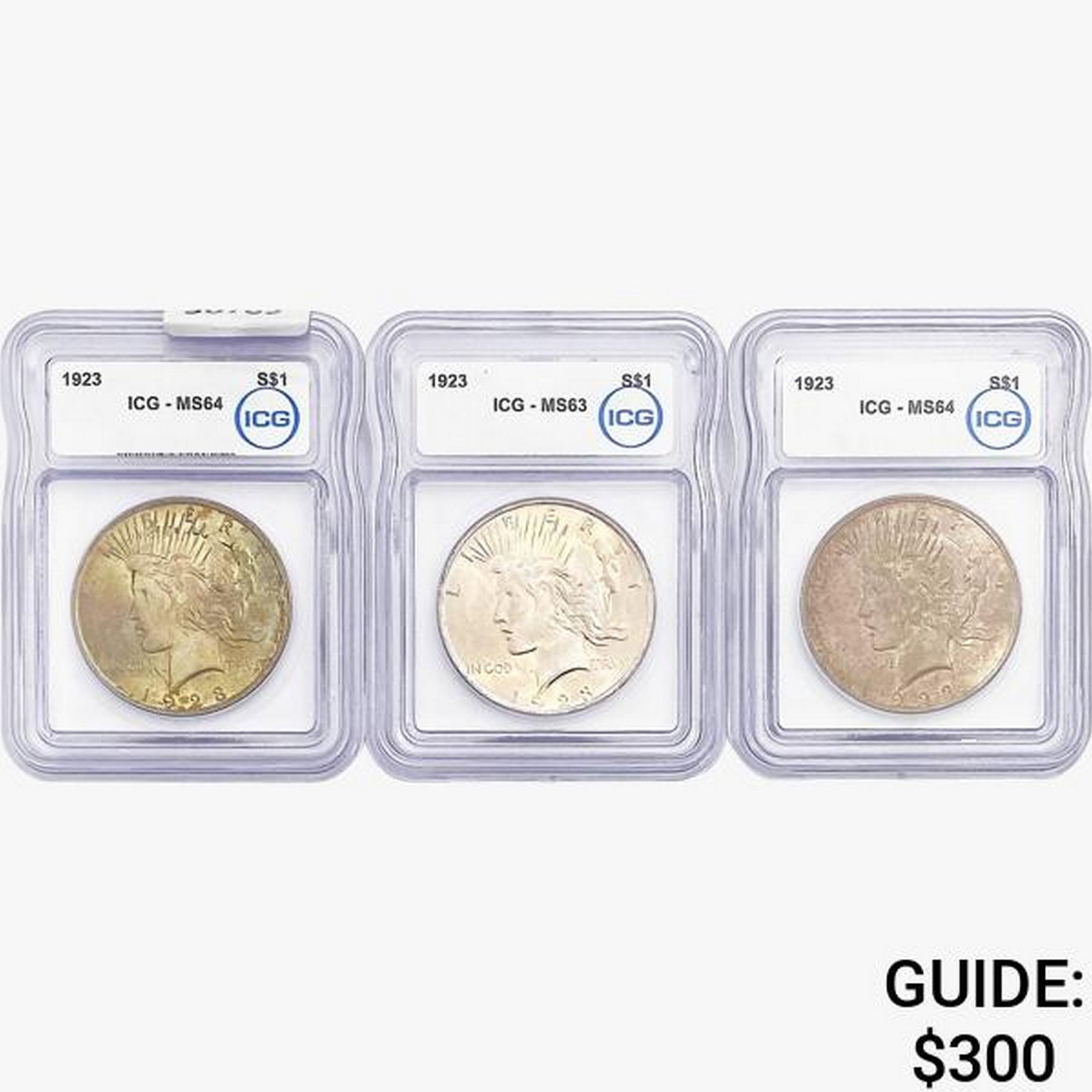 1923 Silver Peace Dollar ICG MS64 (1 of 2)