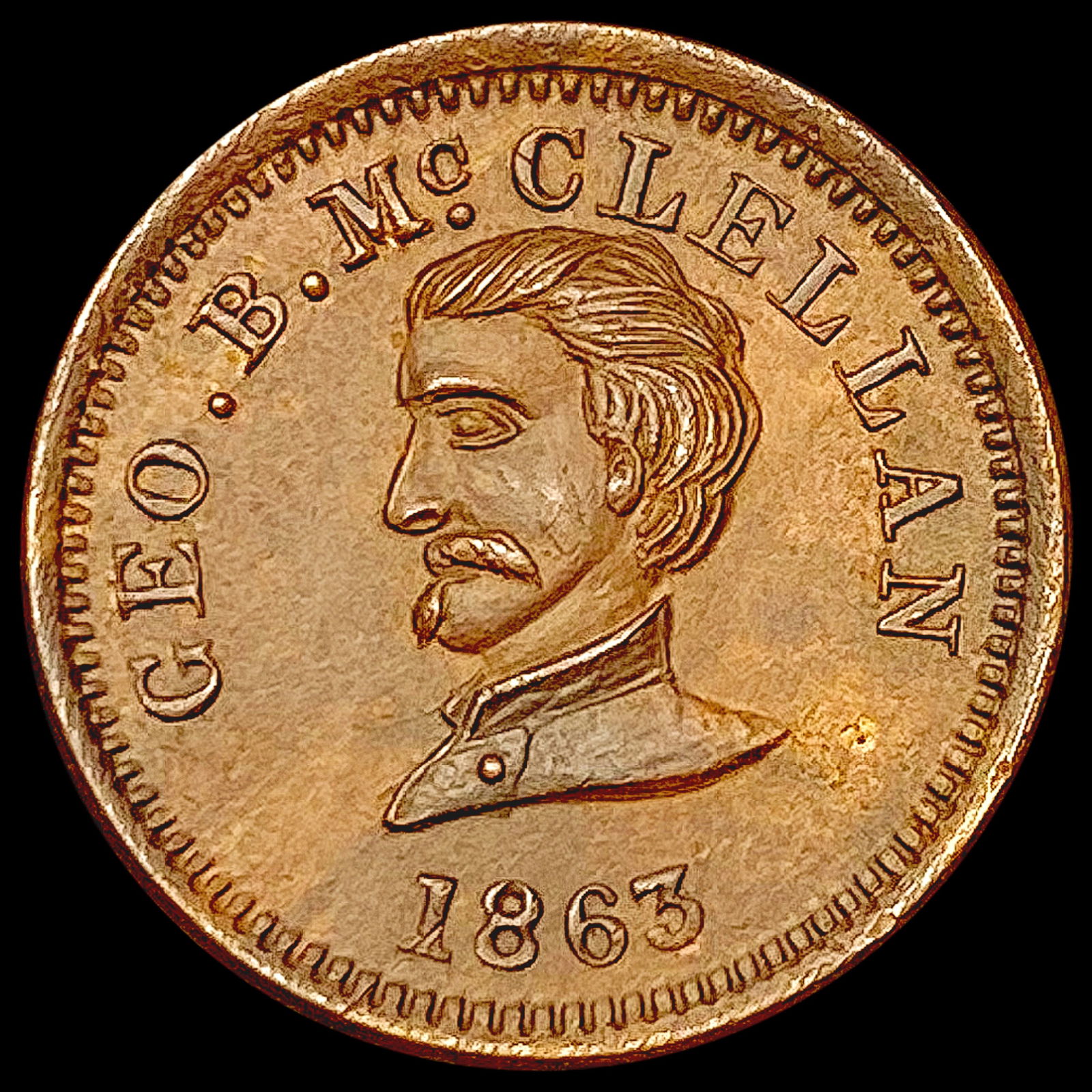 1863 Army&Navy Token CLOSELY UNCIRCULATED (1 of 2)