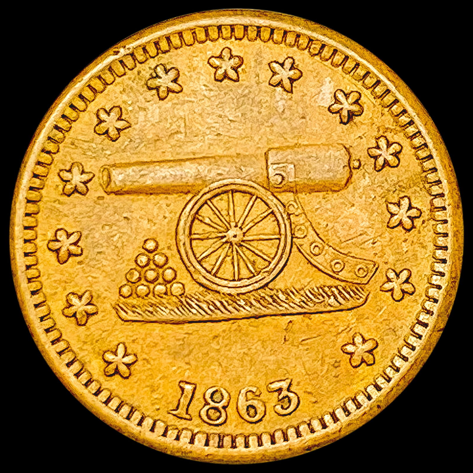 1863 Army&Navy Token CLOSELY UNCIRCULATED (1 of 2)