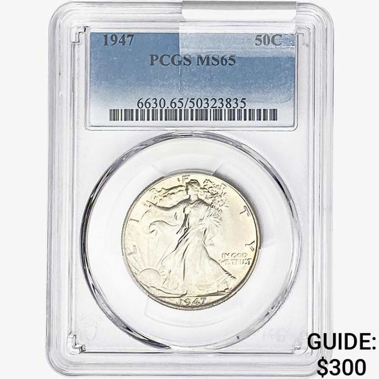 1947 Walking Liberty Half Dollar PCGS MS65 (1 of 2)