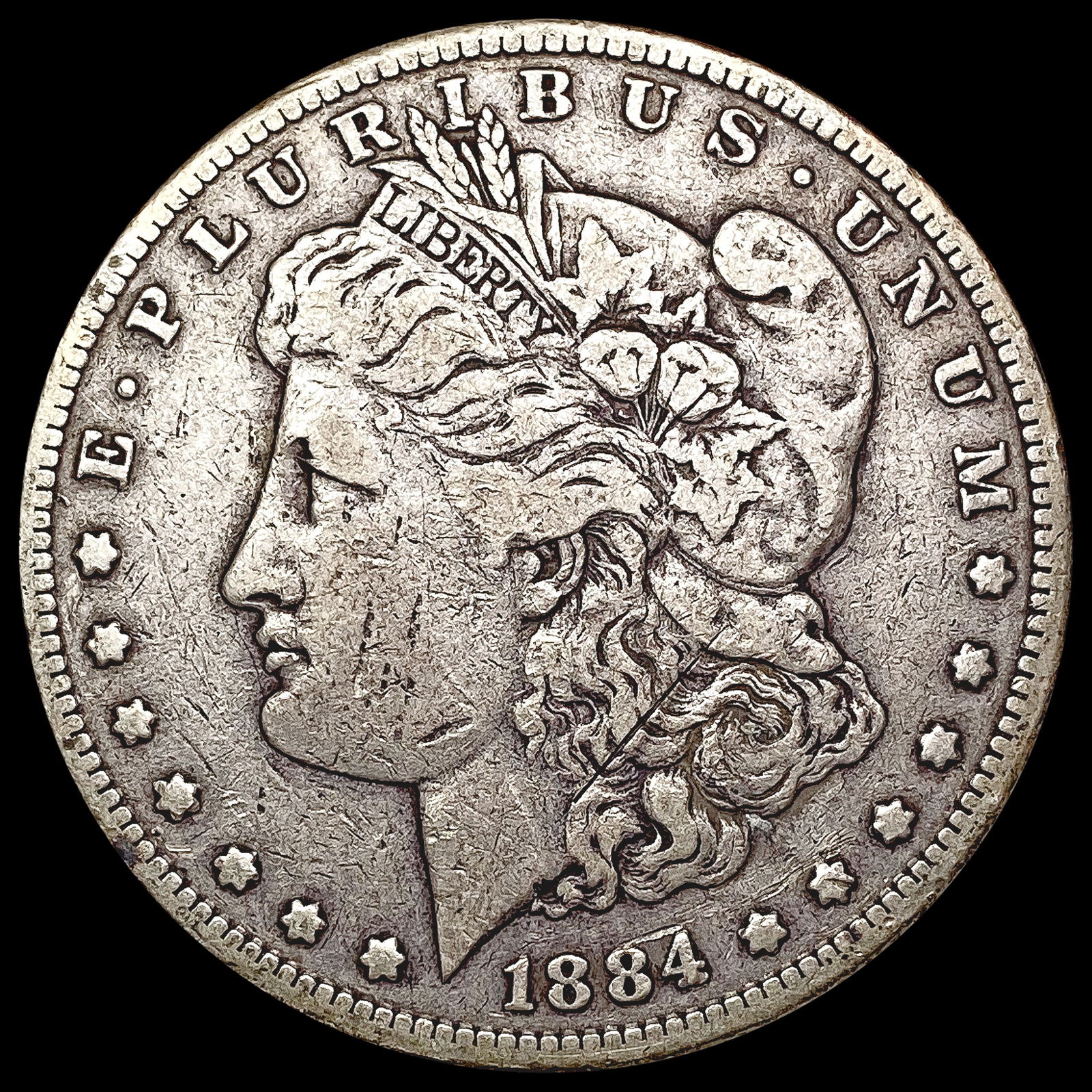 1884-S Morgan Silver Dollar LIGHTLY CIRCULATED (1 of 2)