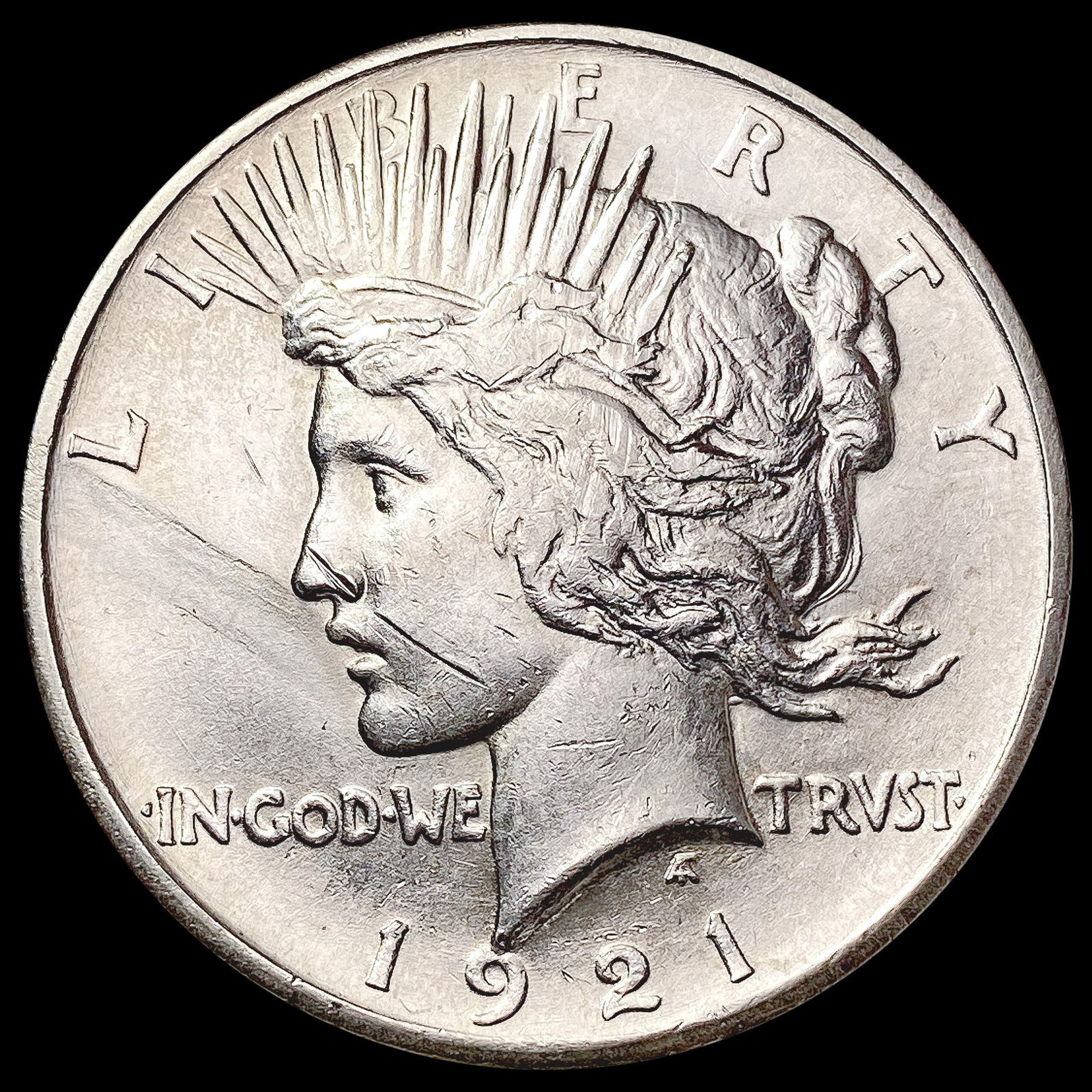 1921 Silver Peace Dollar UNCIRCULATED (1 of 2)