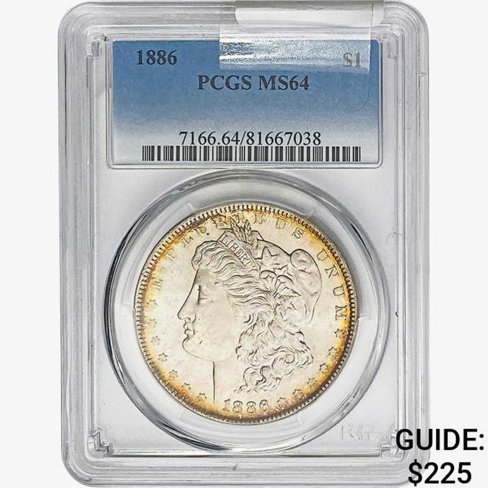 1886 Morgan Silver Dollar PCGS MS64 (1 of 2)