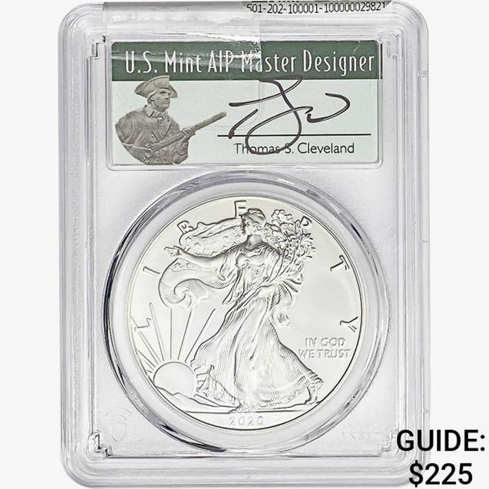 2020-S Silver Eagle PCGS MS70 FDI EI (1 of 2)