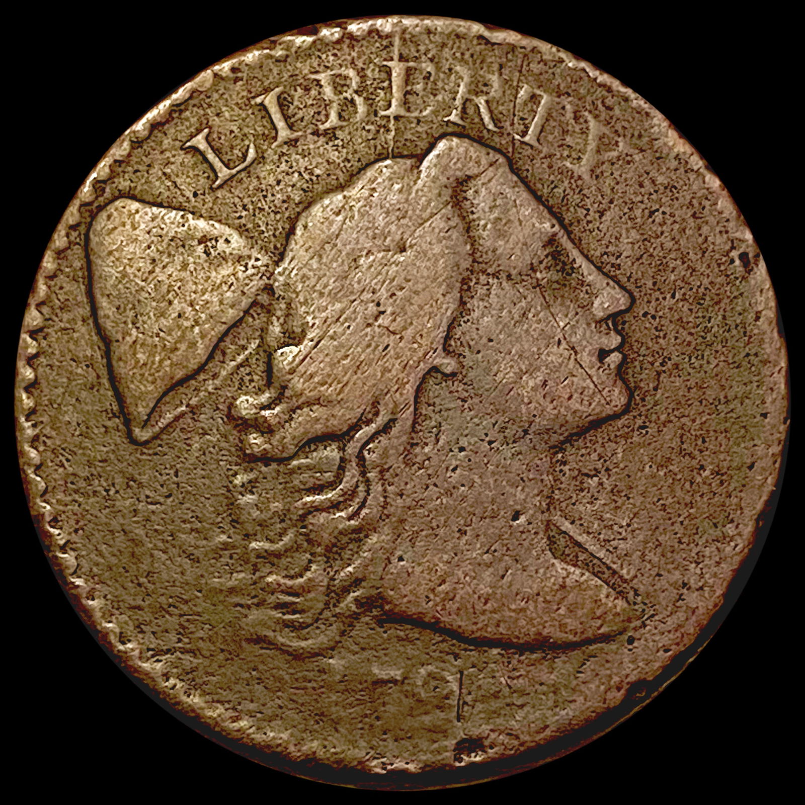 1794 Flowing Hair Large Cent NICELY CIRCULATED (1 of 2)