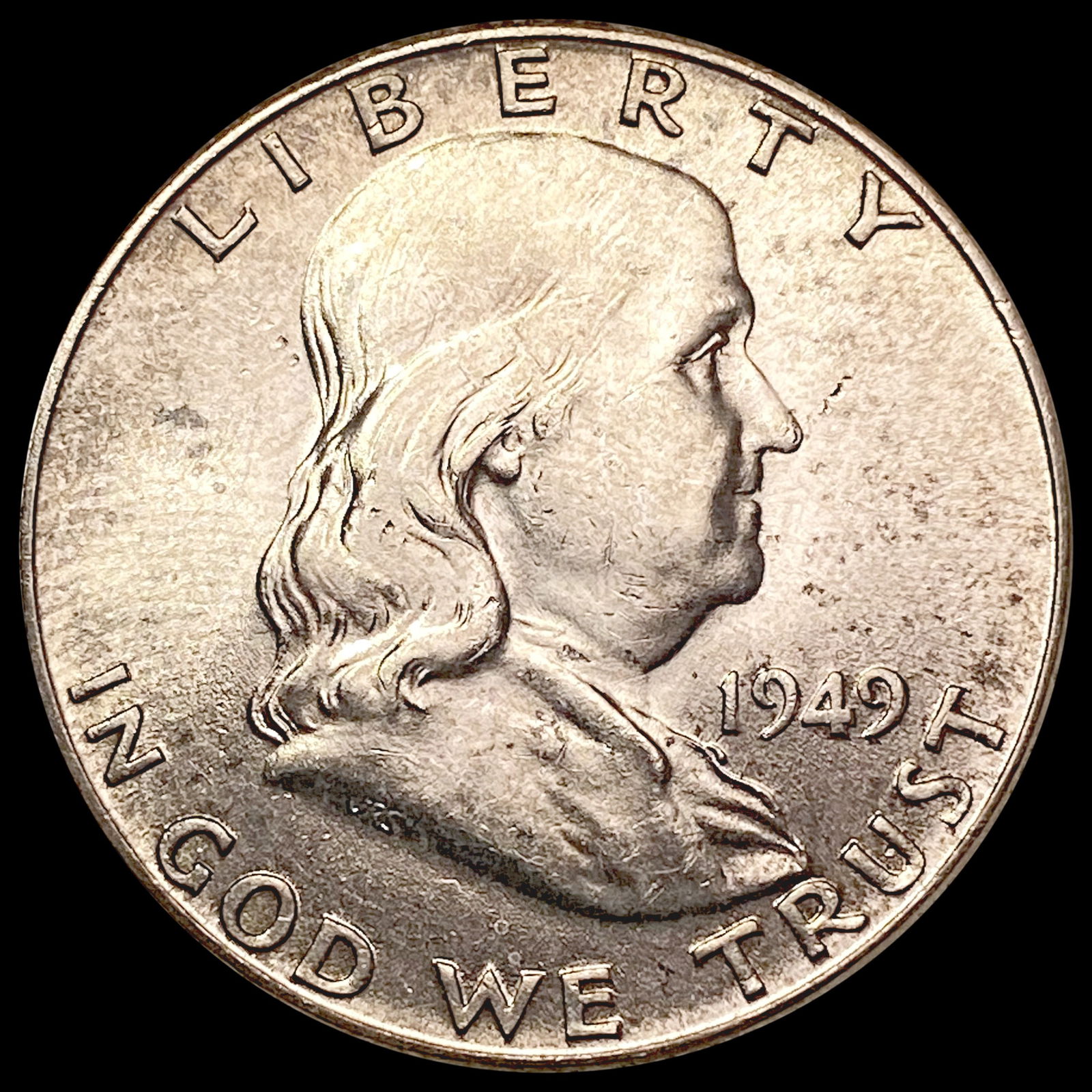 1949-D Franklin Half Dollar UNCIRCULATED (1 of 2)