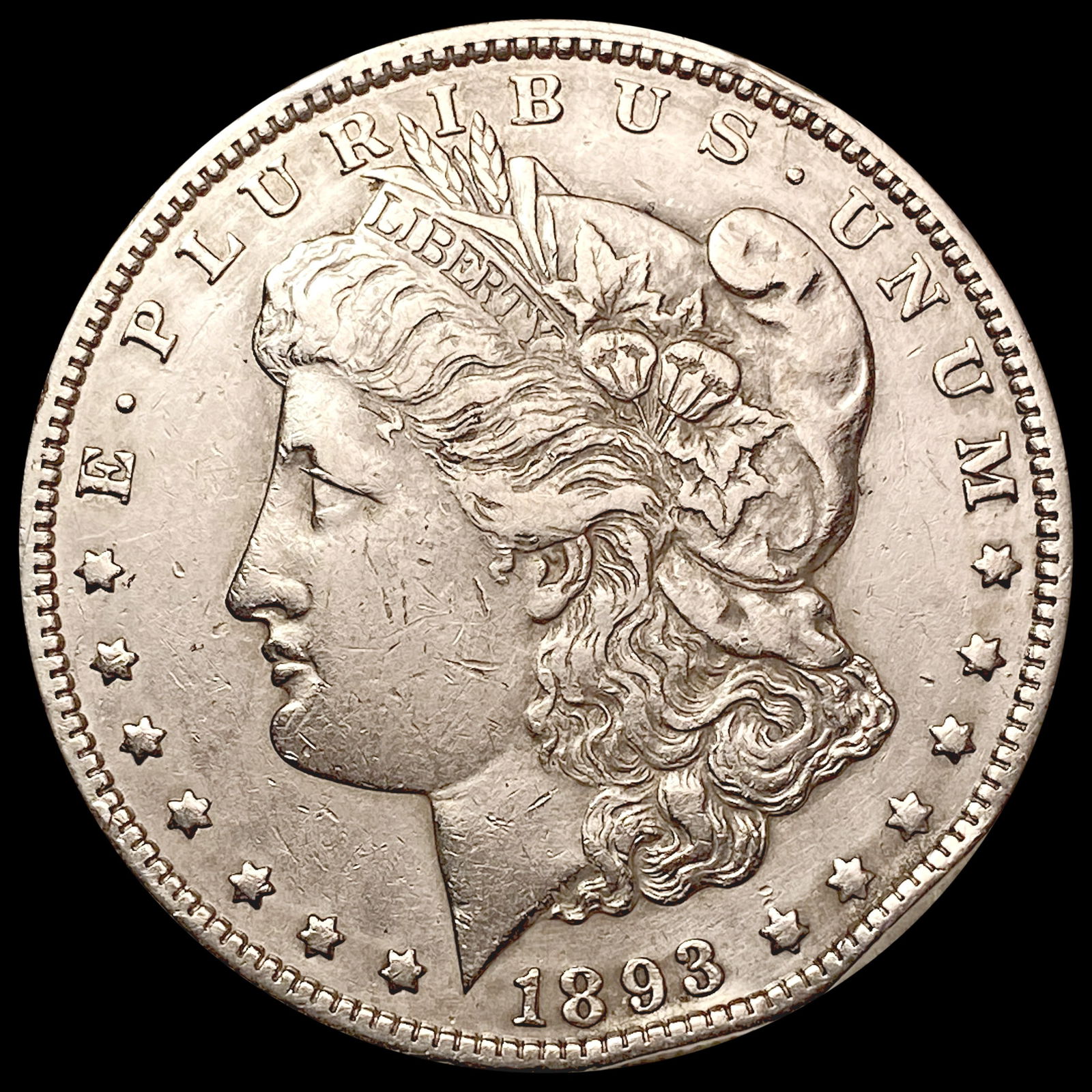 1893-O Morgan Silver Dollar CLOSELY UNCIRCULATED (1 of 2)