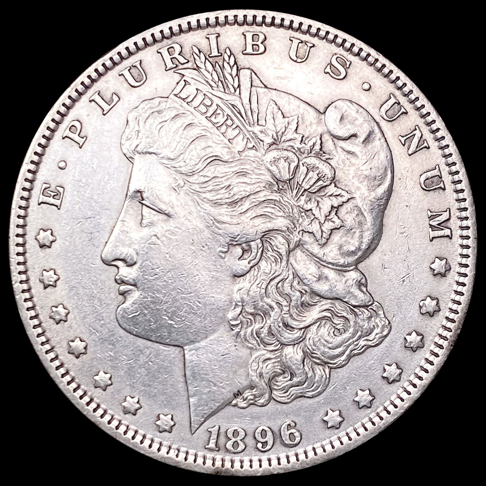 1896 Morgan Silver Dollar CLOSELY UNCIRCULATED (1 of 2)