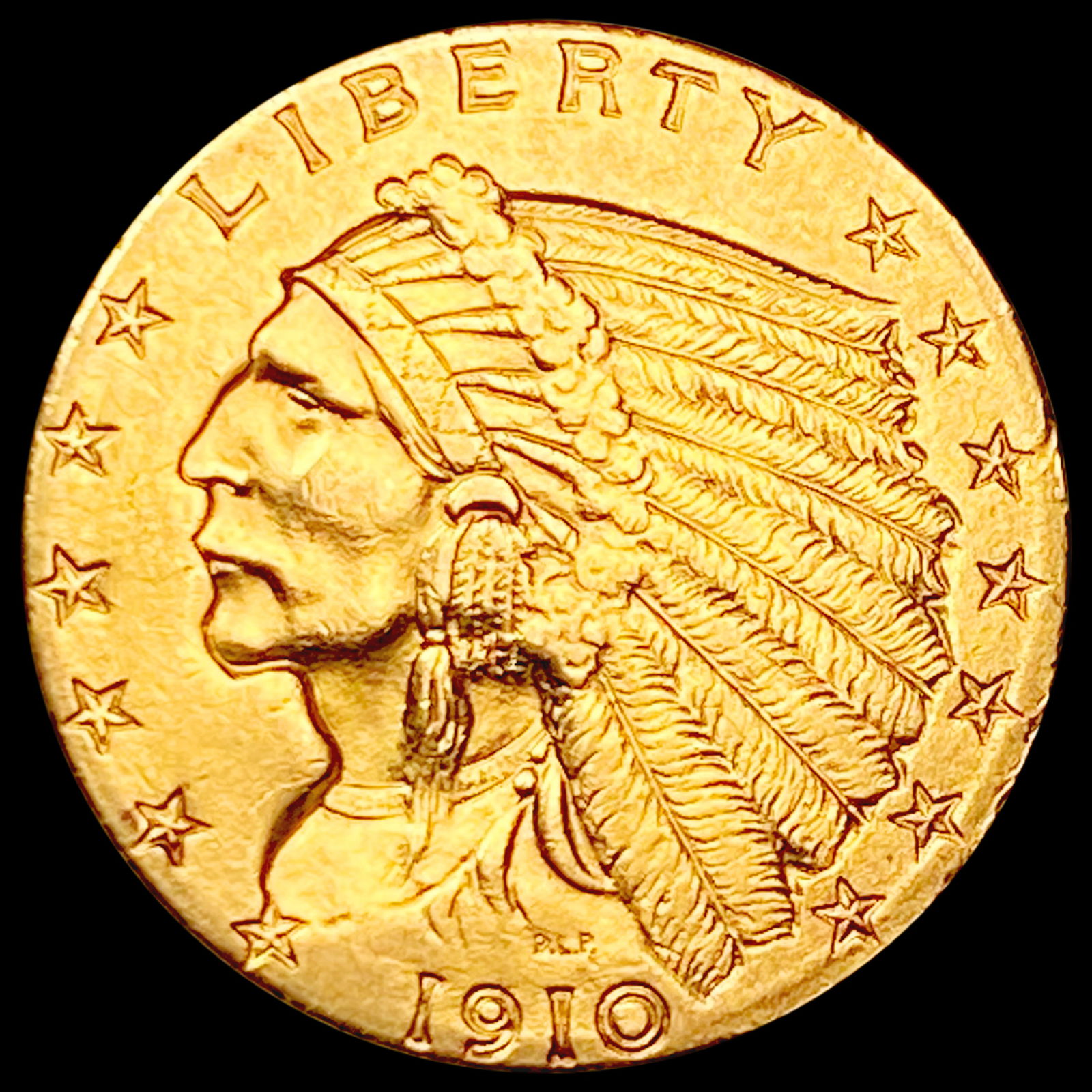 1910 $2.50 Gold Quarter Eagle UNCIRCULATED (1 of 2)