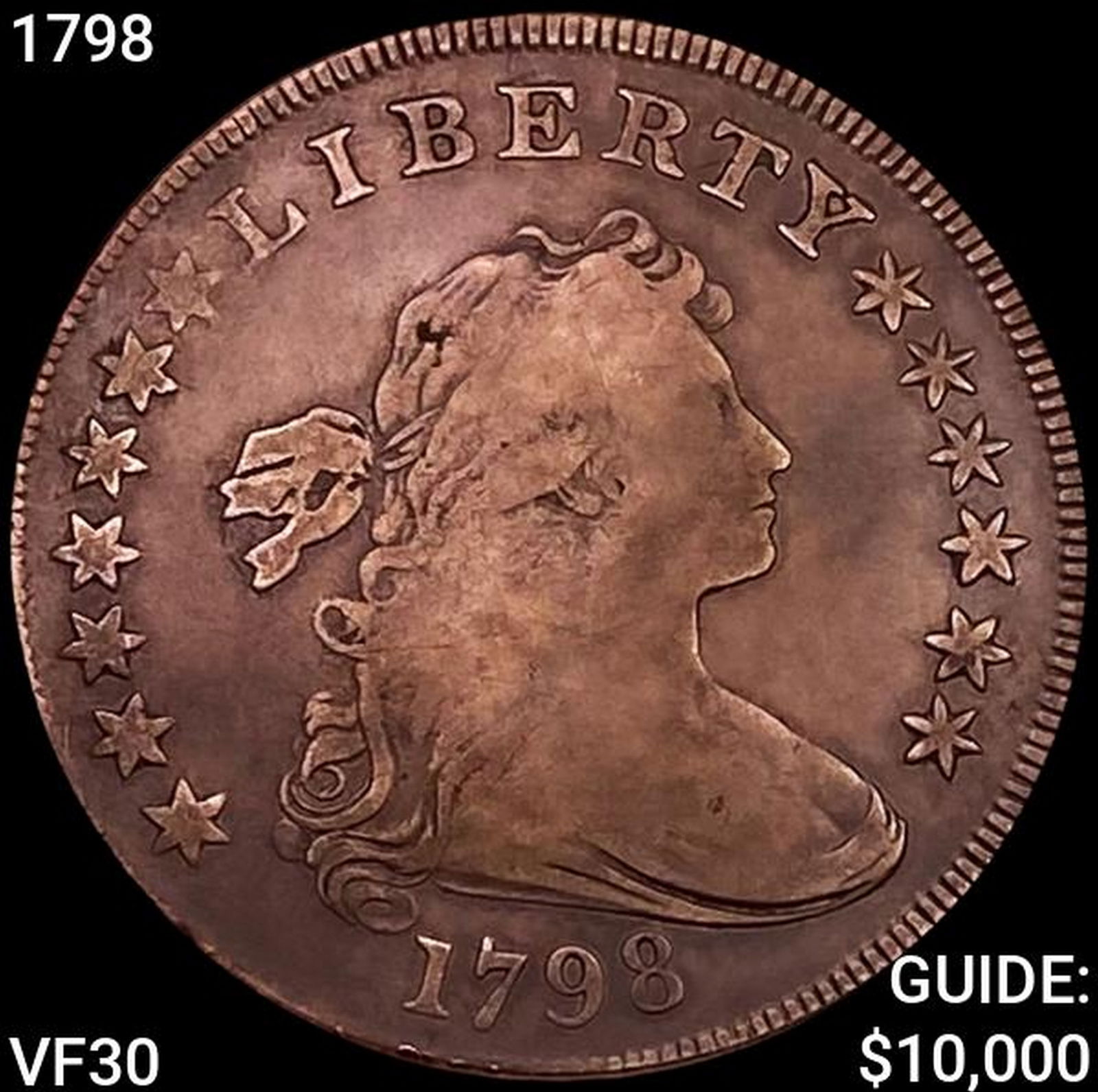 1798 Draped Bust Dollar LIGHTLY CIRCULATED (1 of 2)