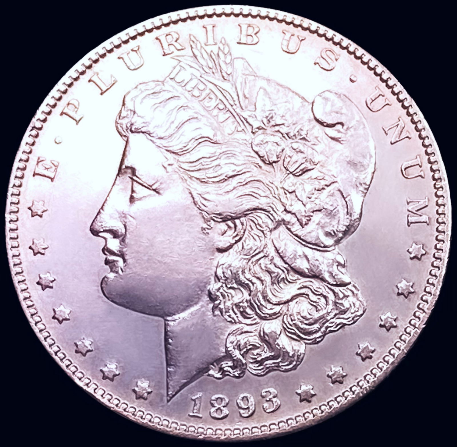 1893-S Morgan Silver Dollar CHOICE AU+ (1 of 2)