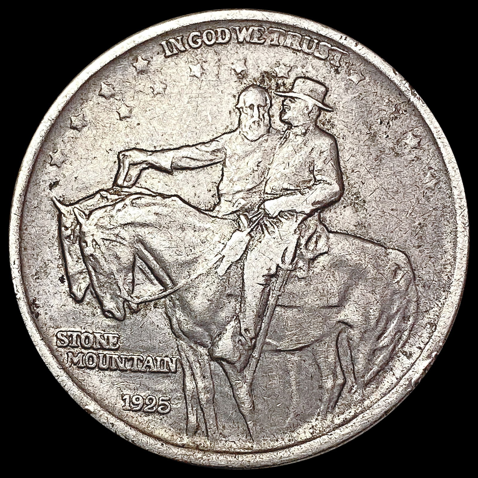 1925 Stone Mountain Half Dollar LIGHTLY CIRCULATED (1 of 2)