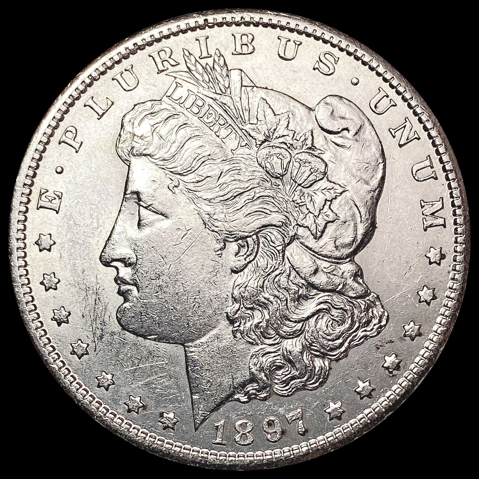 1897-S Morgan Silver Dollar UNCIRCULATED (1 of 2)