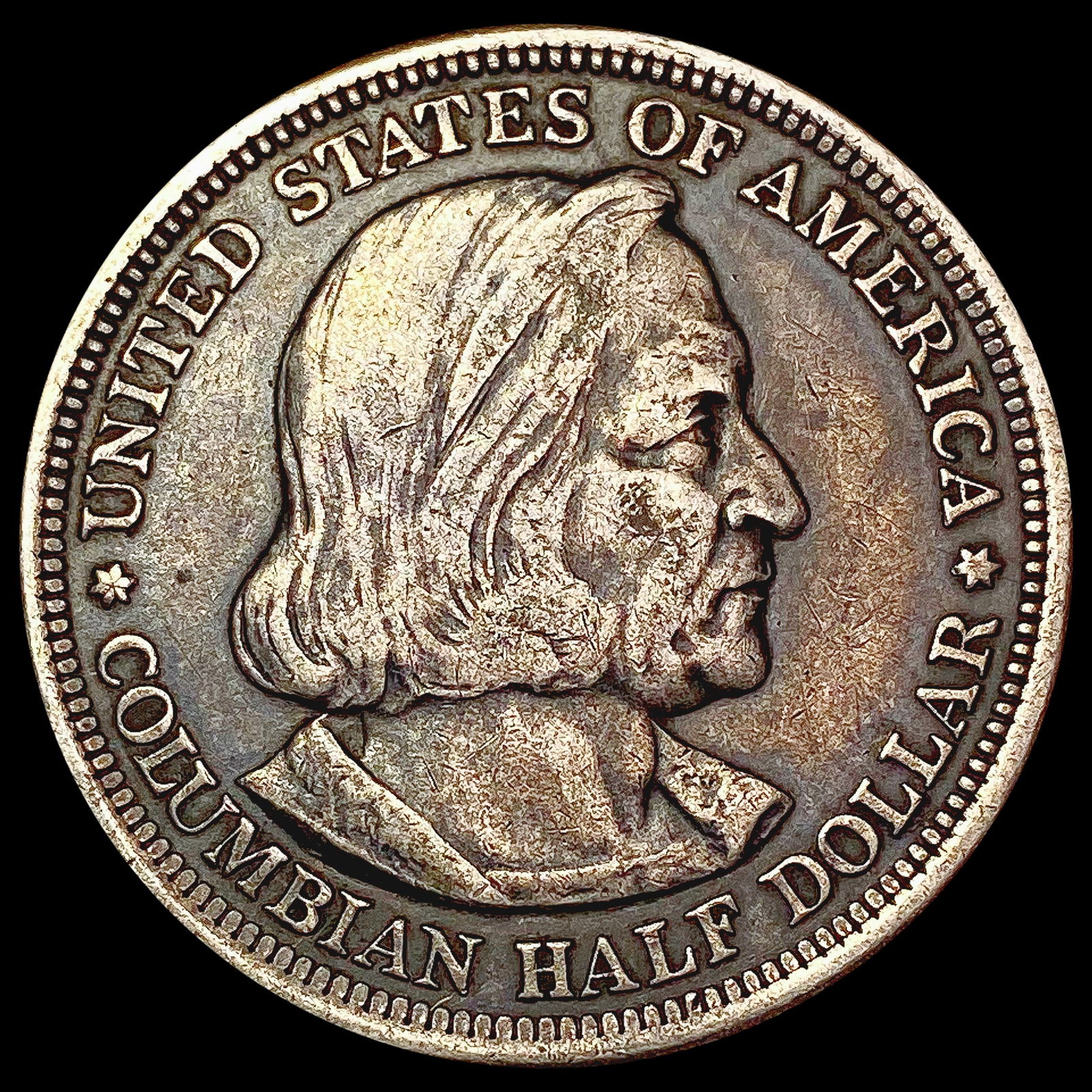 1892 Columbian Expo Half Dollar CLOSELY UNCIRCULATED (1 of 2)
