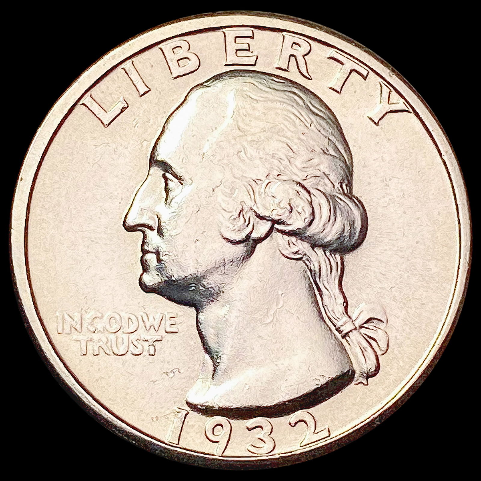 1932-D Washington Silver Quarter UNCIRCULATED (1 of 2)