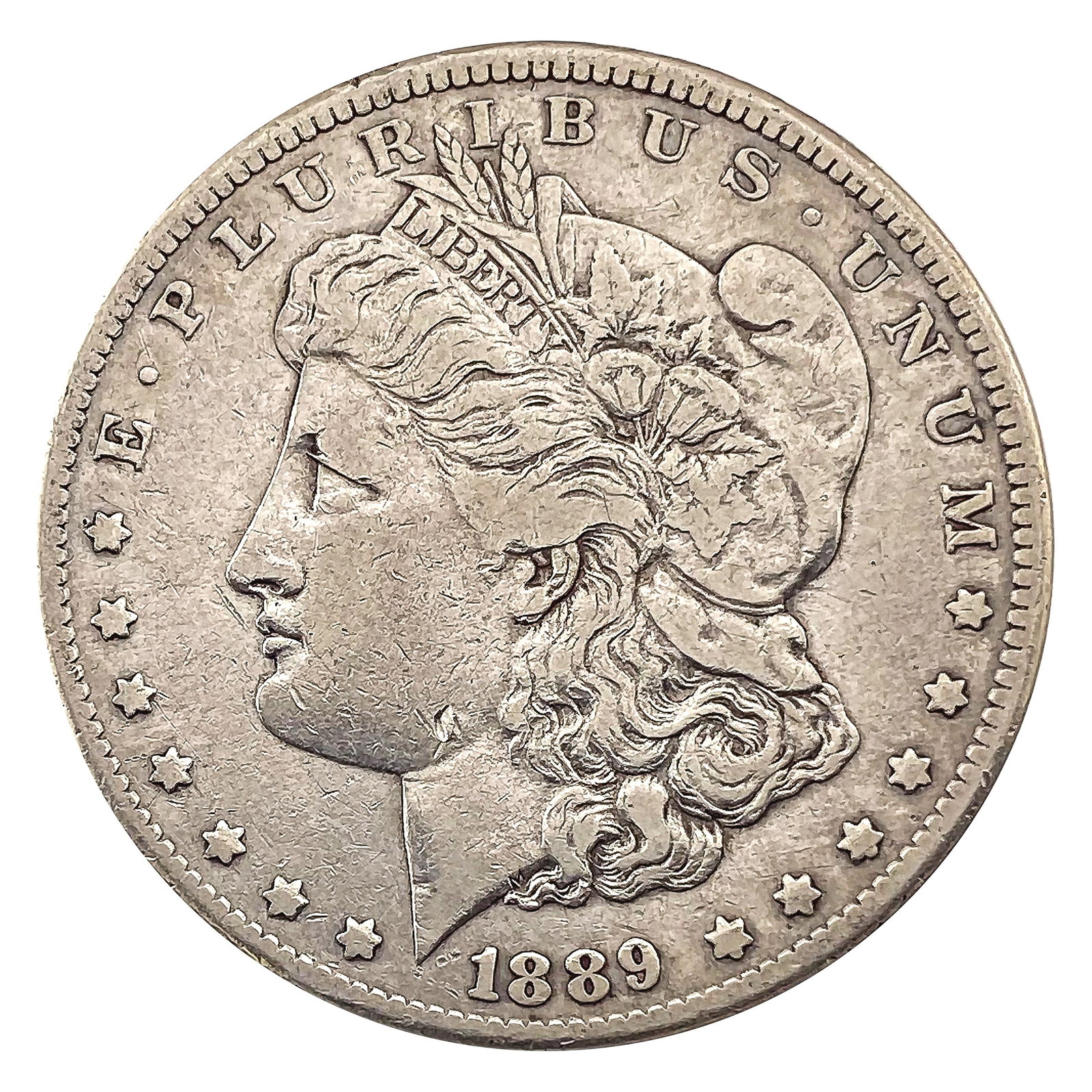 1889-CC Morgan Silver Dollar: 1889-CC Morgan Silver Dollar