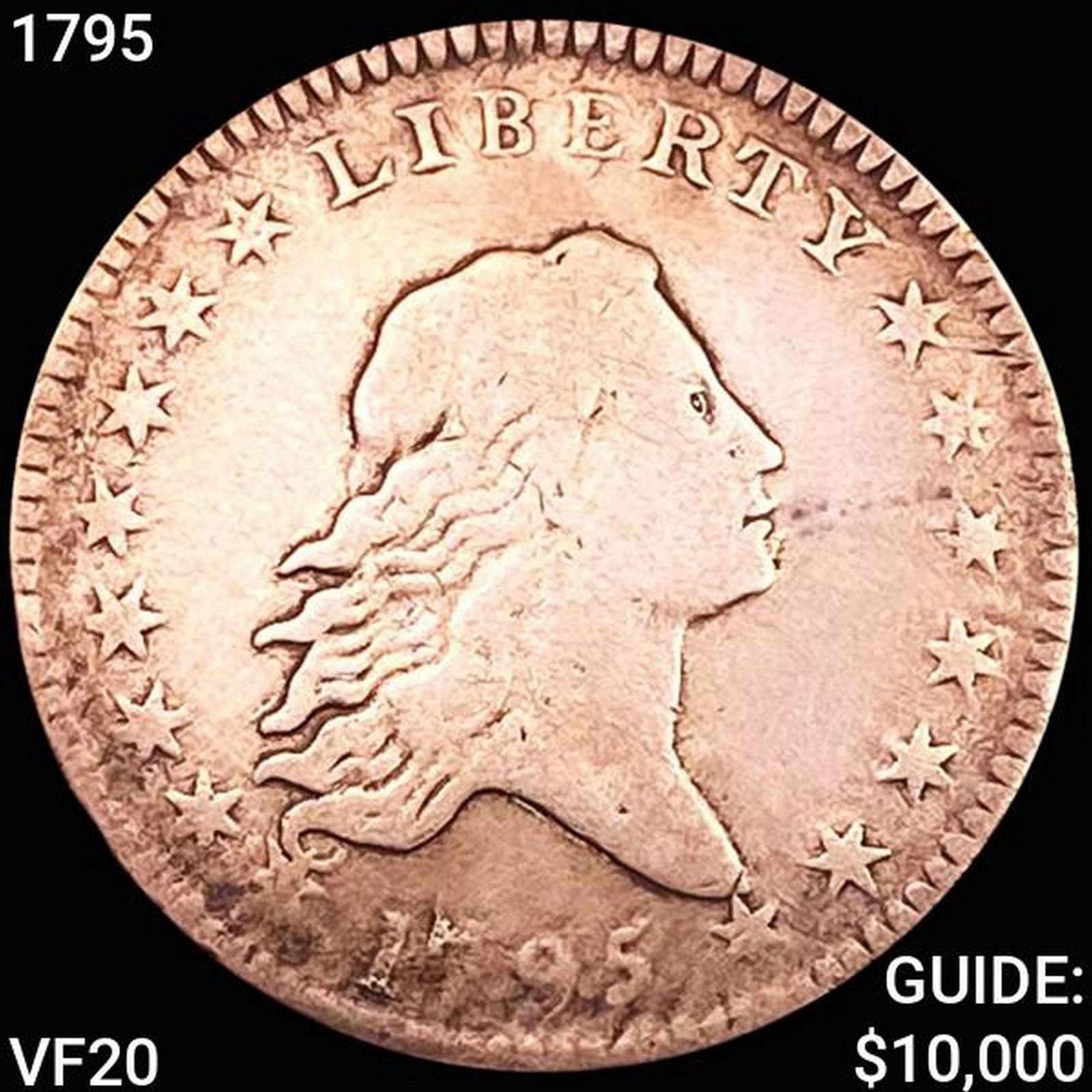 1795 Flowing Hair Half Dollar LIGHTLY CIRCULATED (1 of 2)