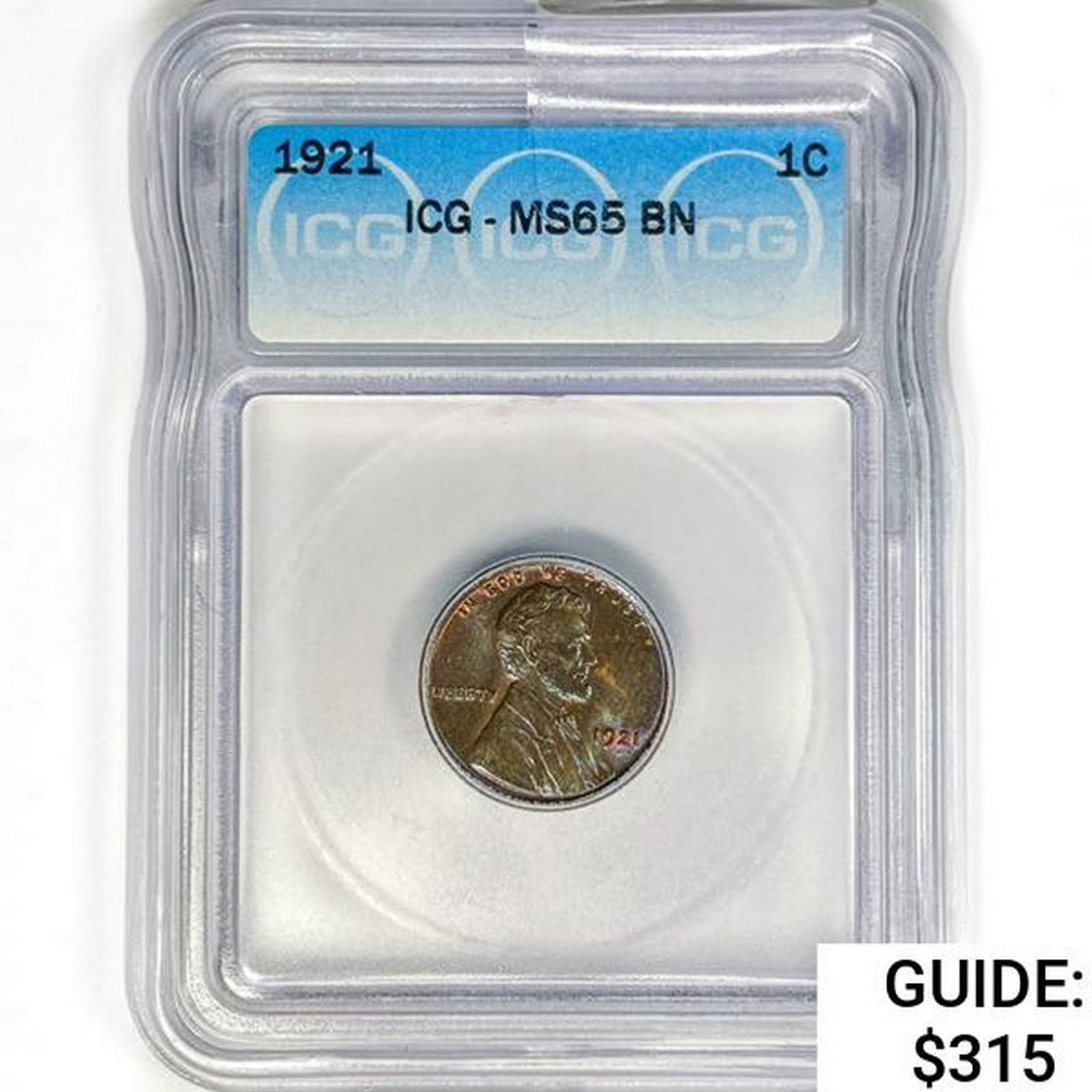 1921 Wheat Cent ICG MS65 BN (1 of 2)
