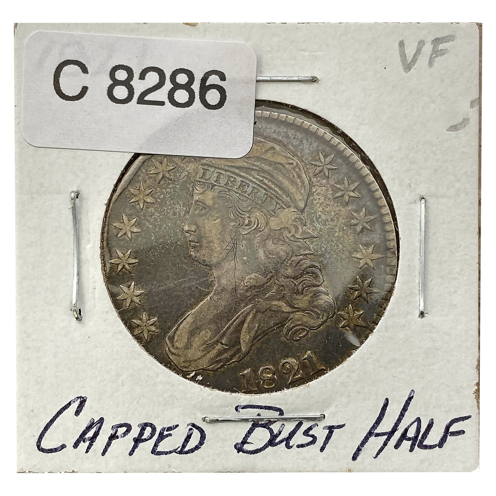 1821 Capped Bust Half Dollar: 1821 Capped Bust Half Dollar