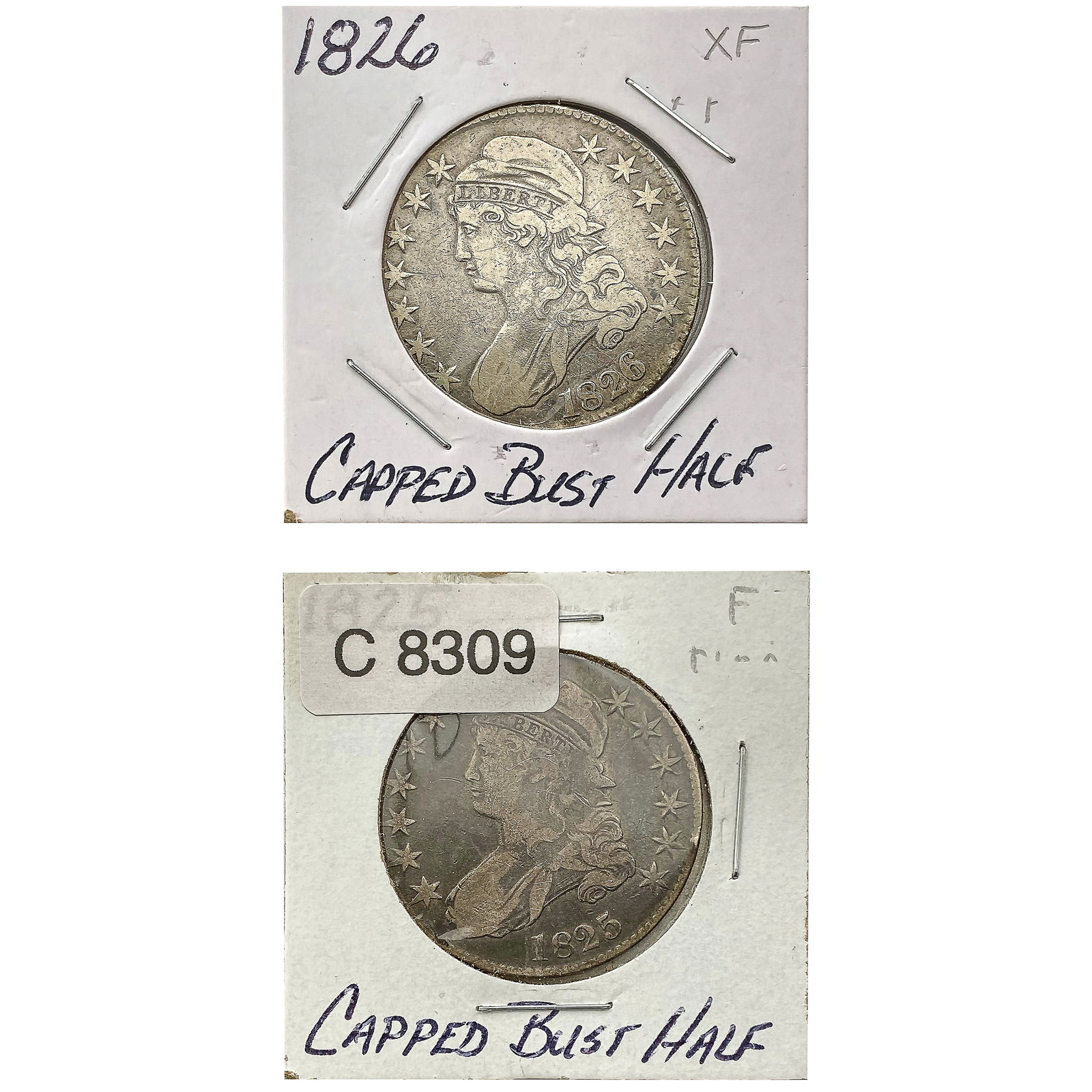 [2] 1825-1826 Capped Bust Half Dollar (1 of 2)