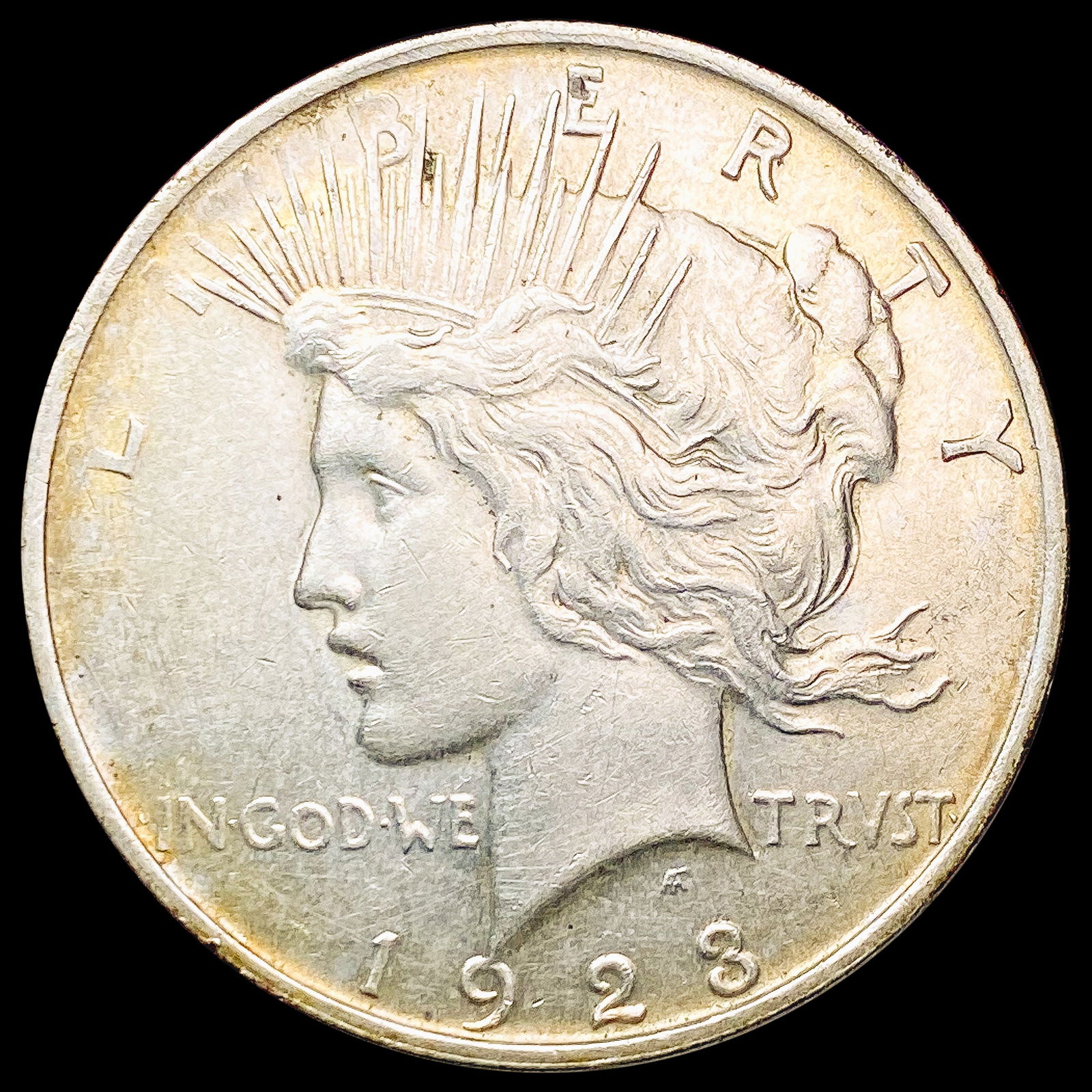 1923-D Silver Peace Dollar CLOSELY UNCIRCULATED (1 of 2)