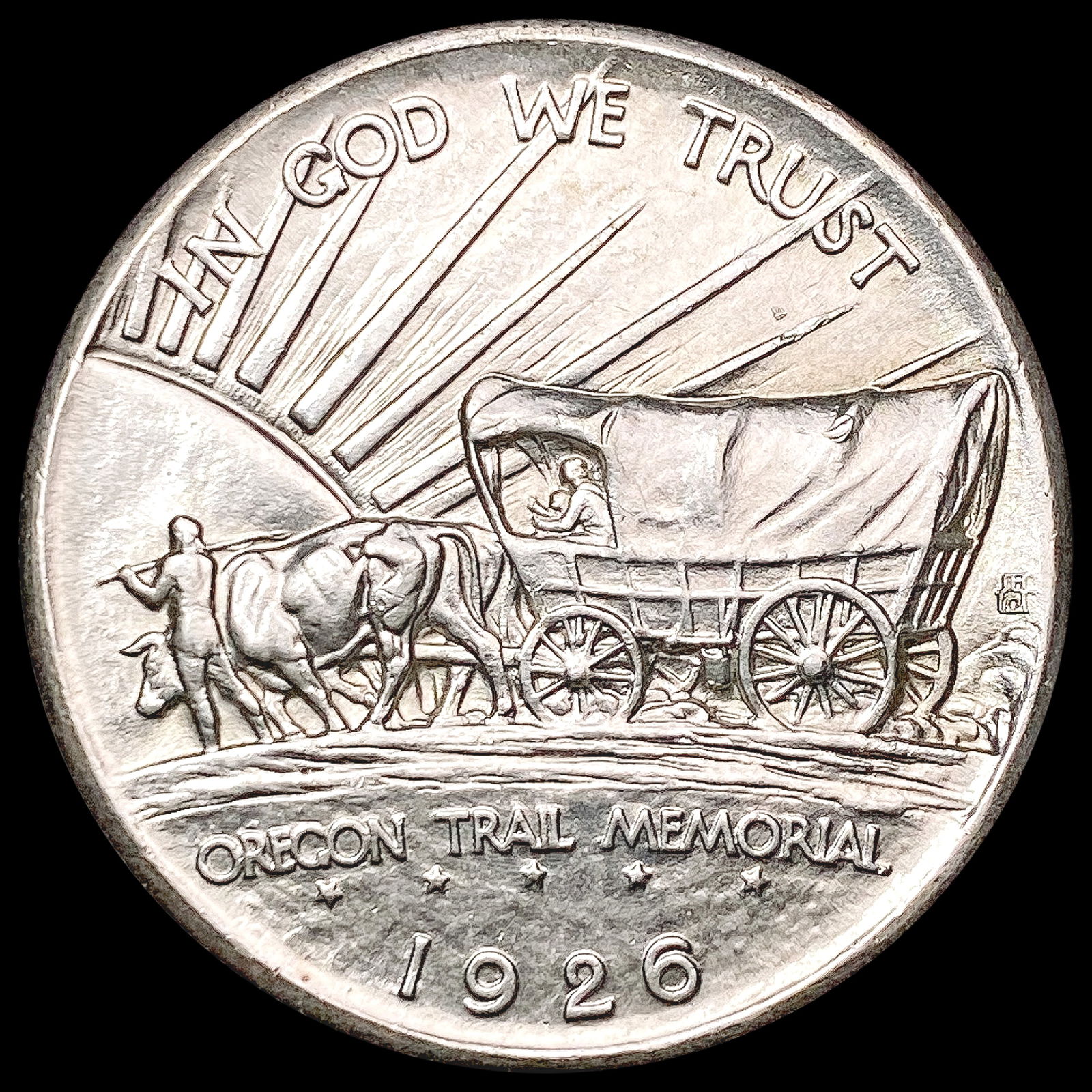 1926 Oregon Trail Half Dollar UNCIRCULATED (1 of 2)