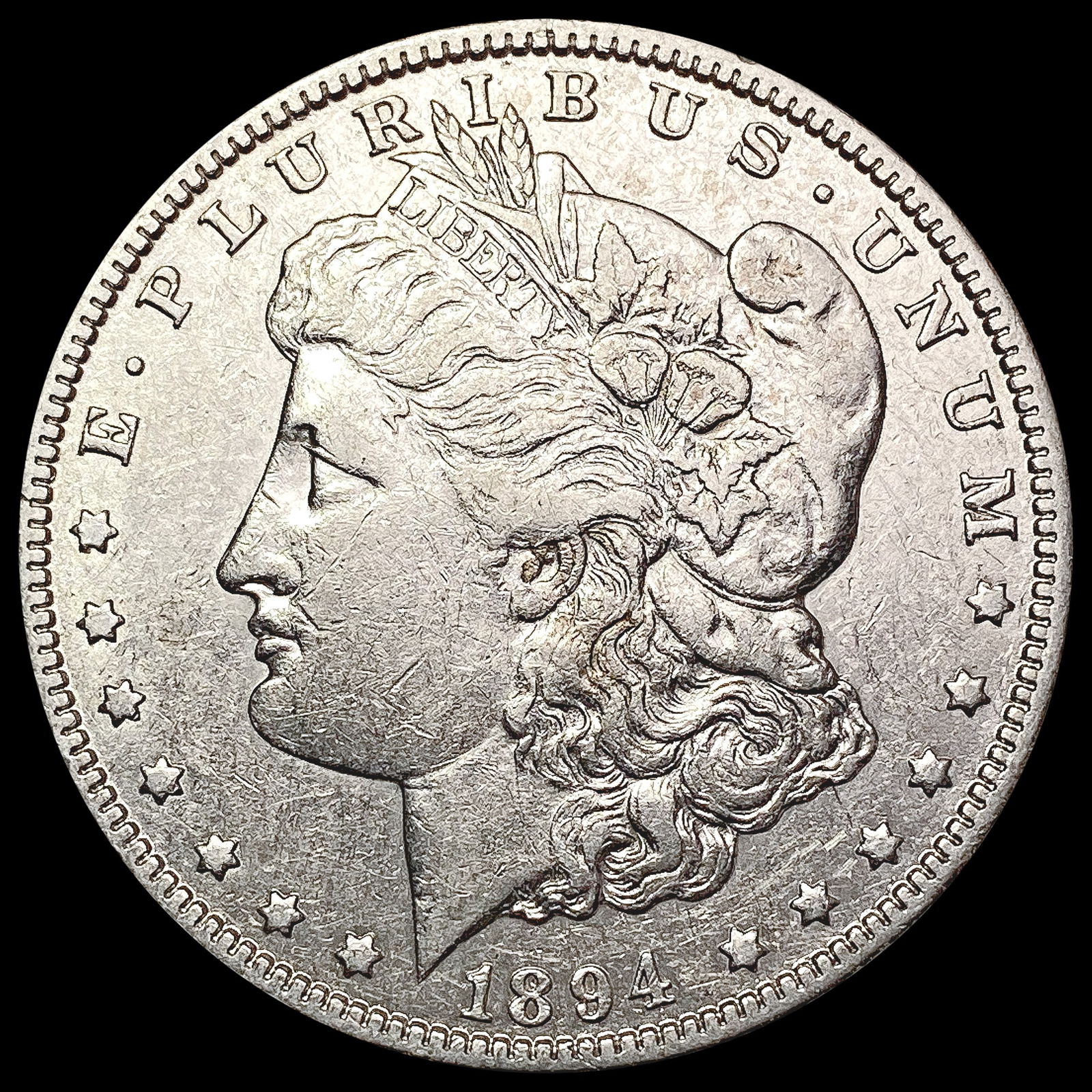 1894-O Morgan Silver Dollar CLOSELY UNCIRCULATED (1 of 2)