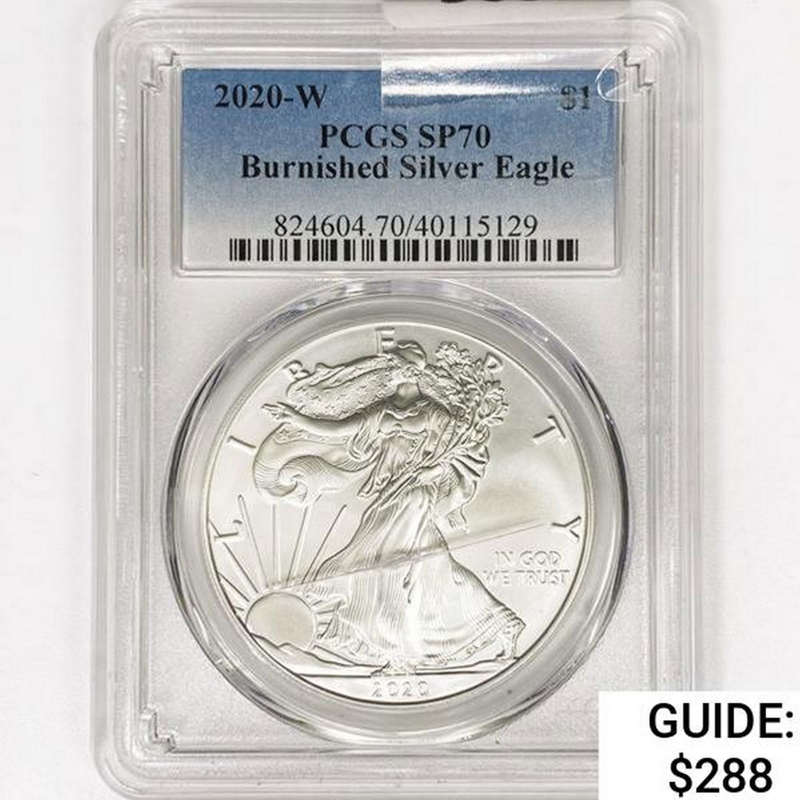2020-W American Silver Eagle PCGS SP70 (1 of 2)