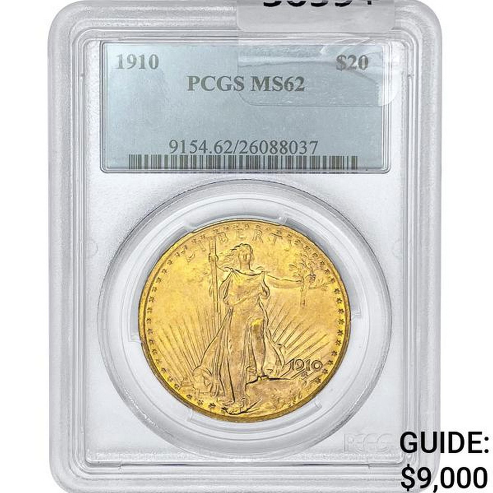 1910 $20 Gold Double Eagle PCGS MS62 (1 of 2)
