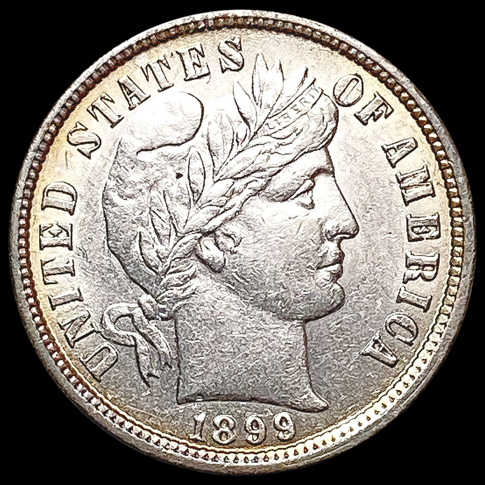 1899 Barber Dime UNCIRCULATED (1 of 2)