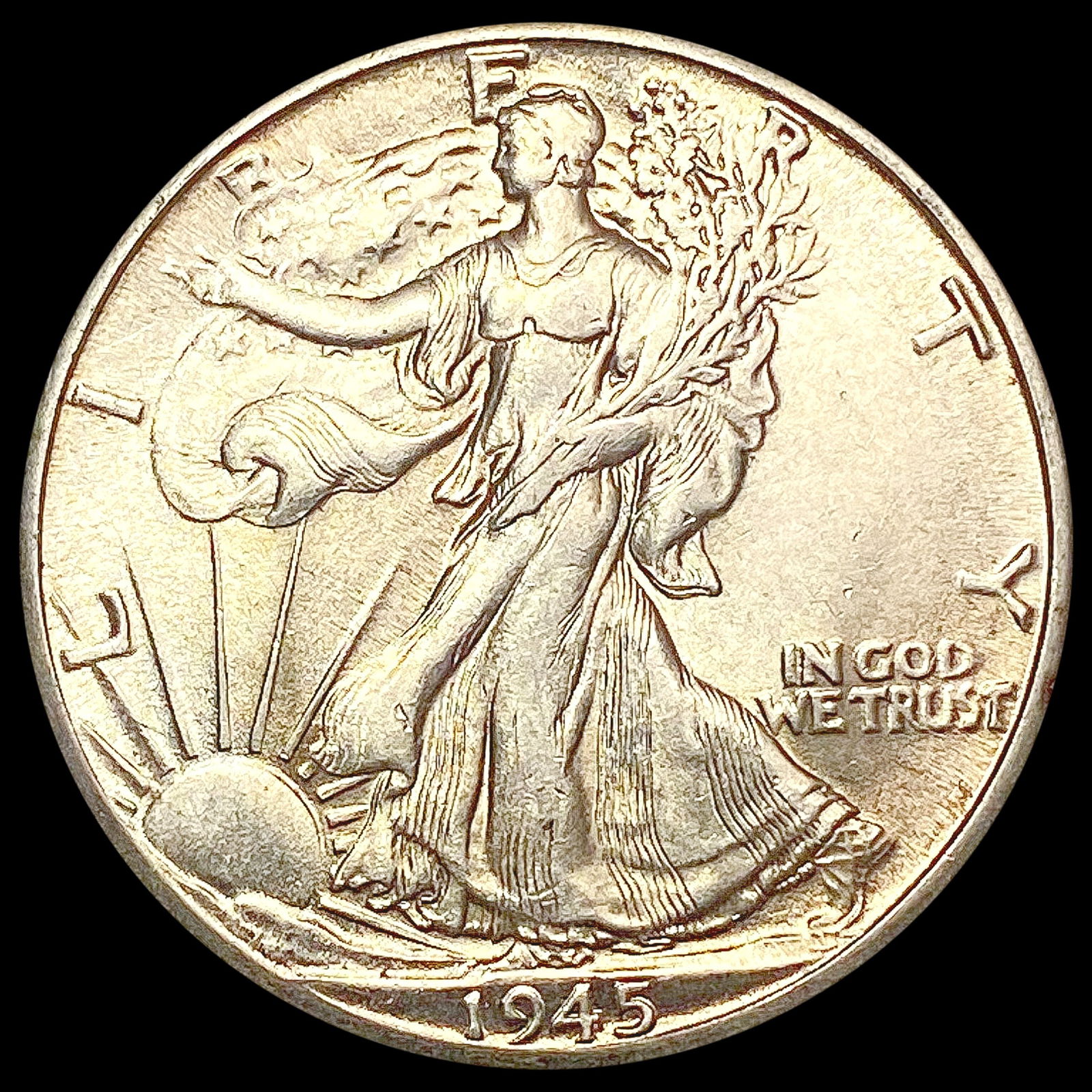1945-D Walking Liberty Half Dollar UNCIRCULATED (1 of 2)